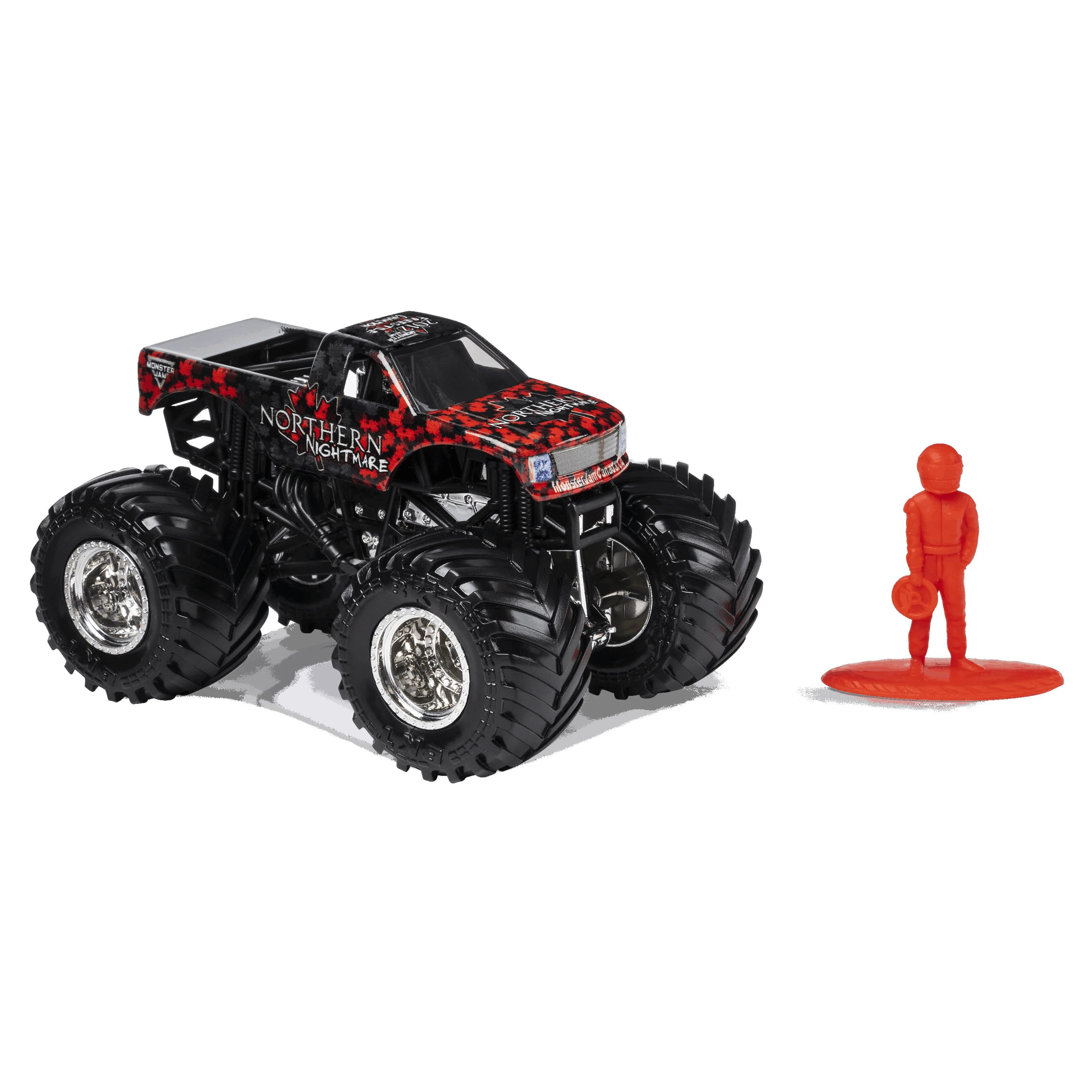 MONSTER JAM visureigis 1:64, 1 vnt.