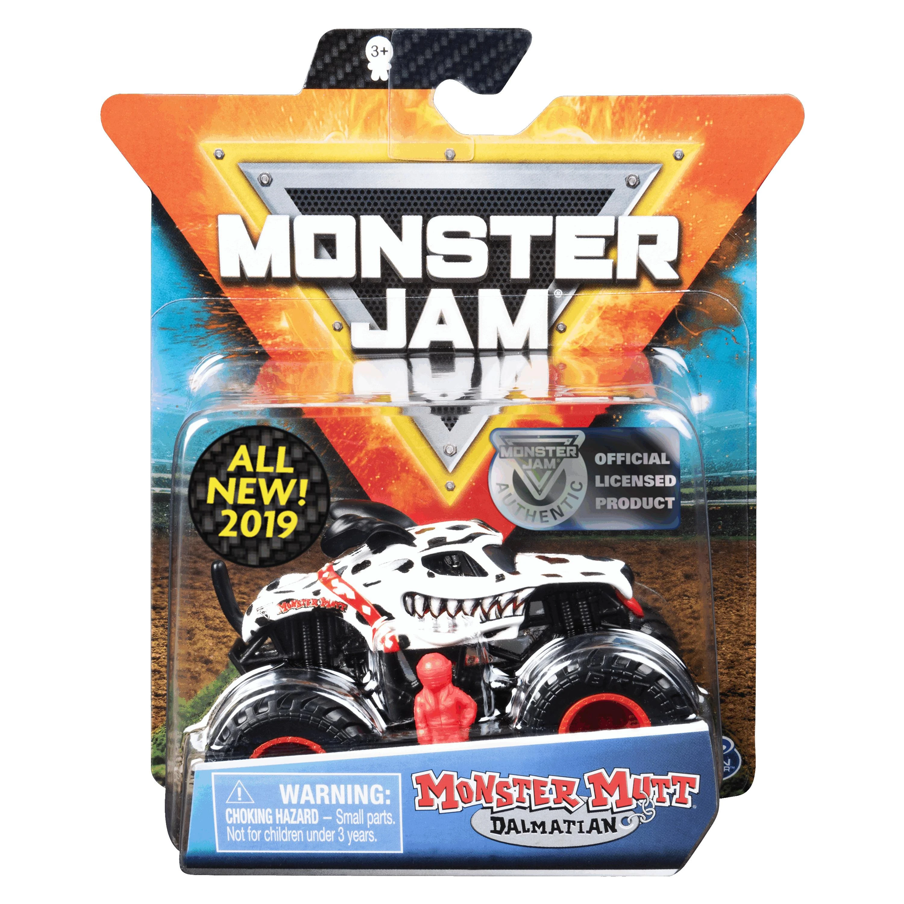 MONSTER JAM visureigis 1:64, 1 vnt.