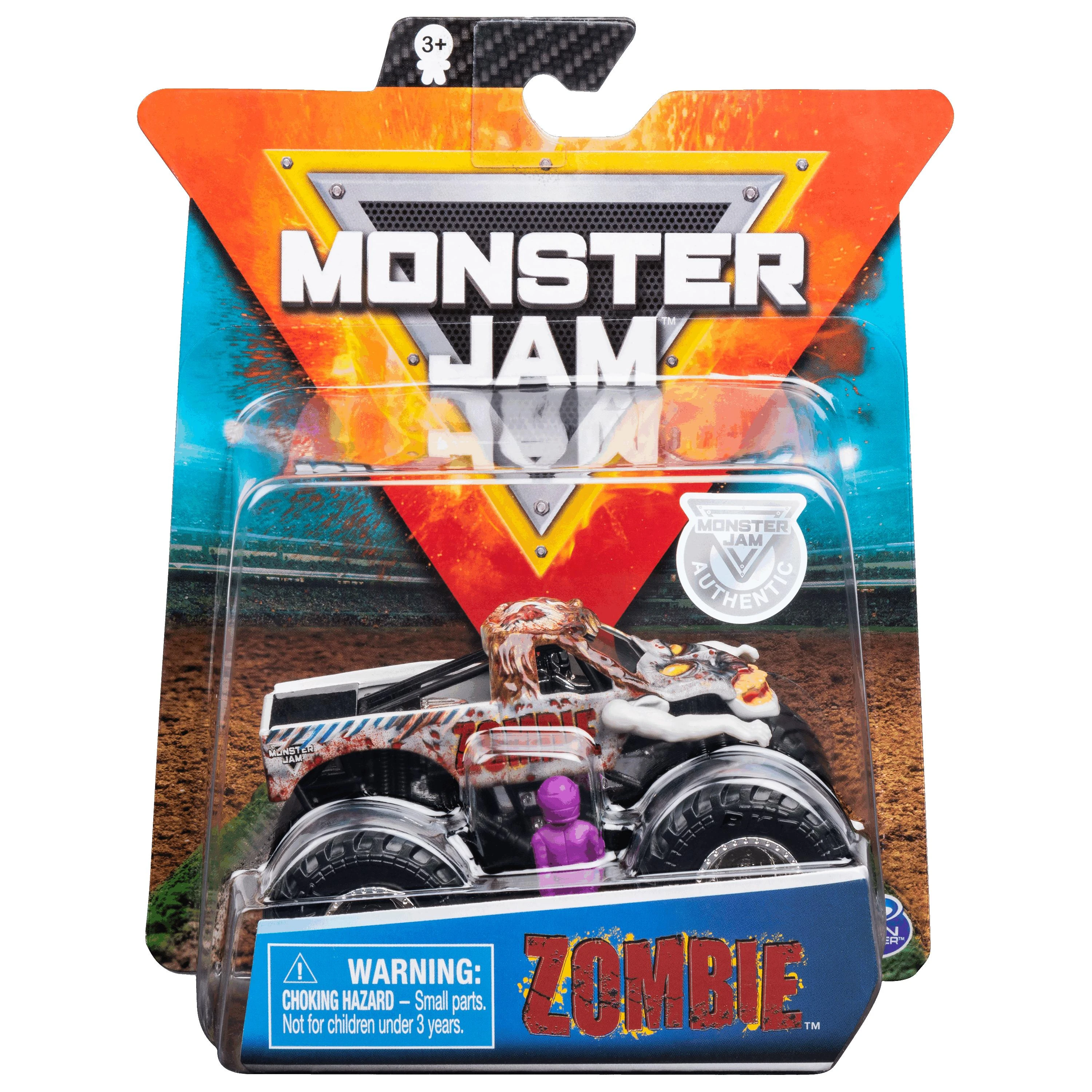 MONSTER JAM visureigis 1:64, 1 vnt.