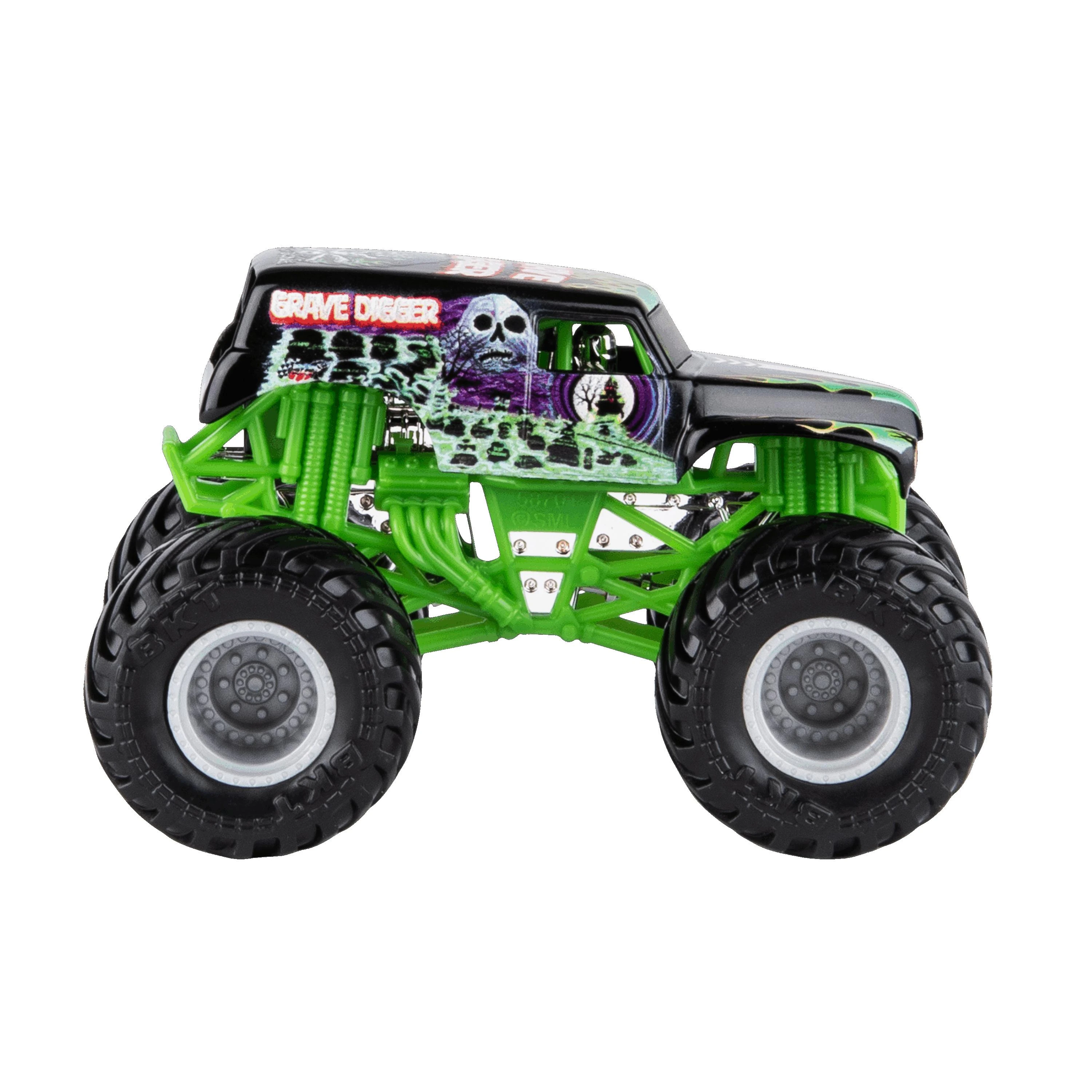 MONSTER JAM visureigis 1:64, 1 vnt.