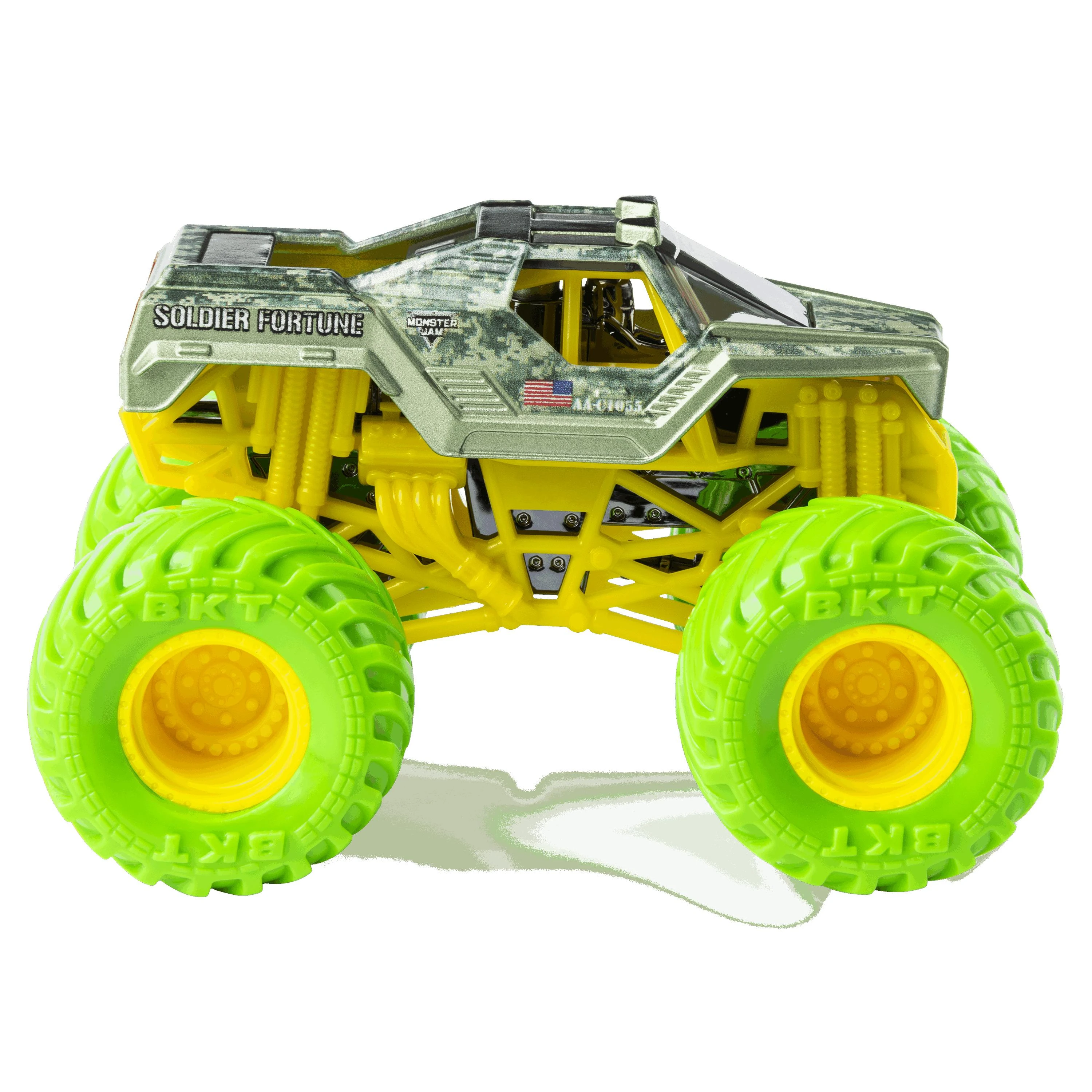 MONSTER JAM visureigis 1:64, 1 vnt.