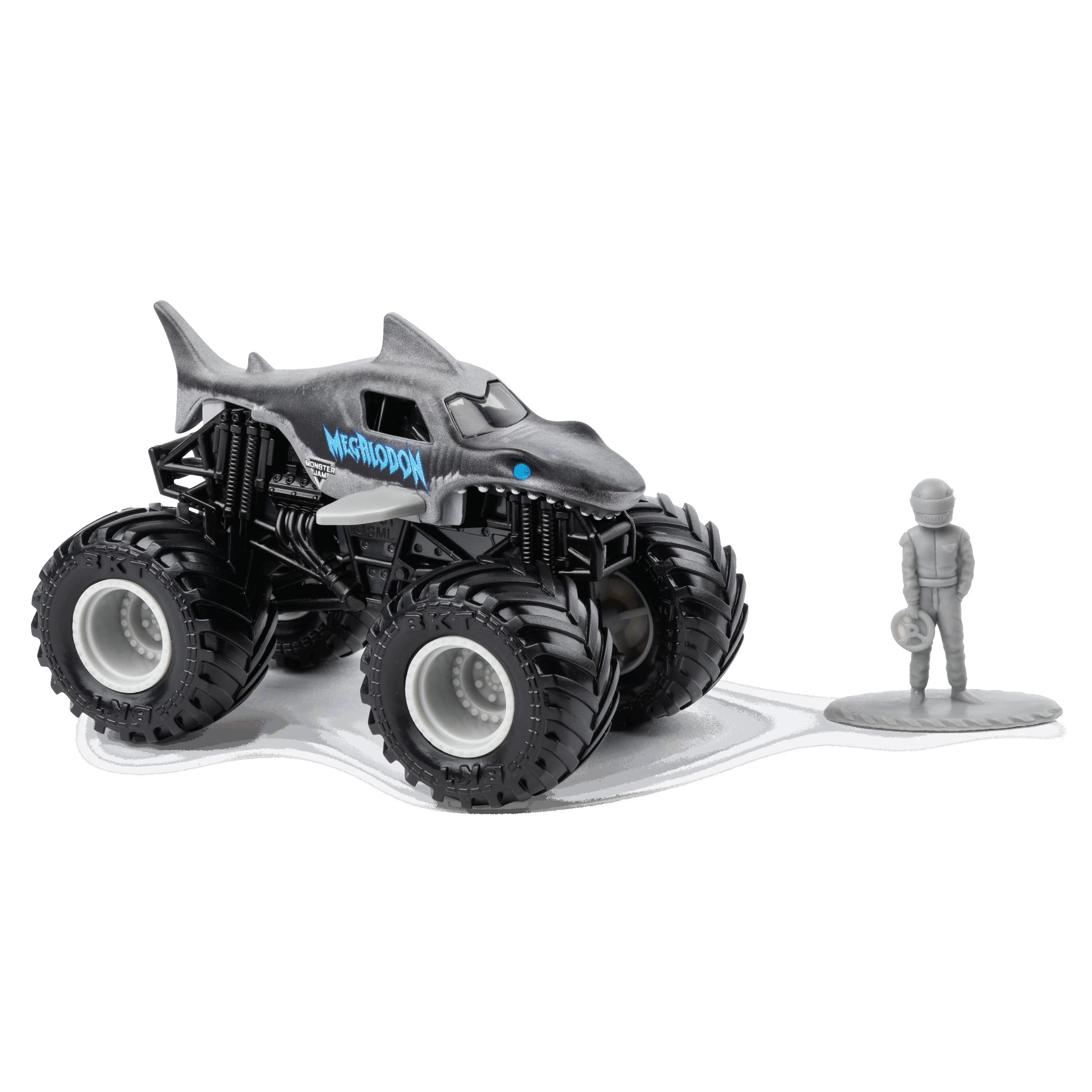MONSTER JAM visureigis 1:64, 1 vnt.