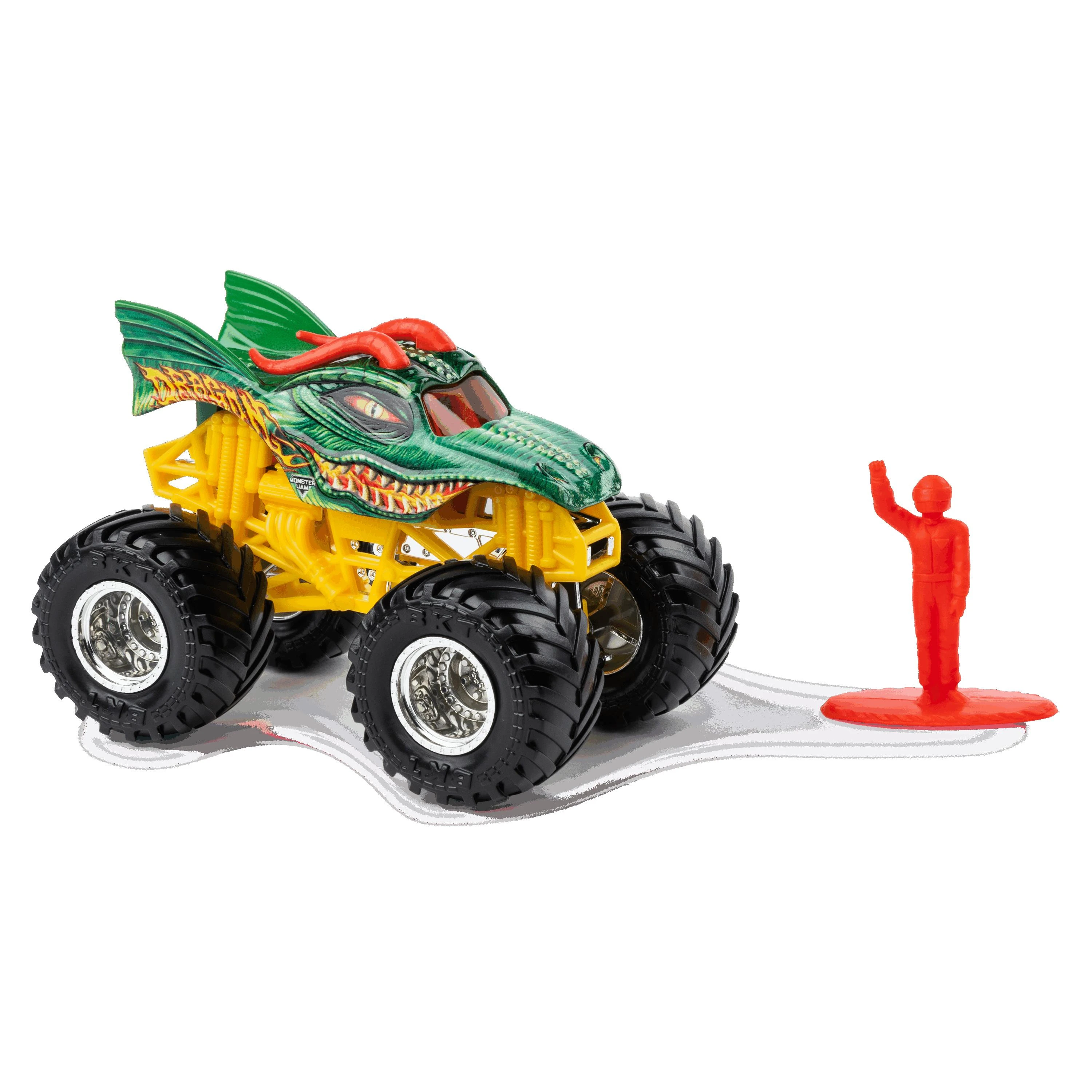 MONSTER JAM visureigis 1:64, 1 vnt.