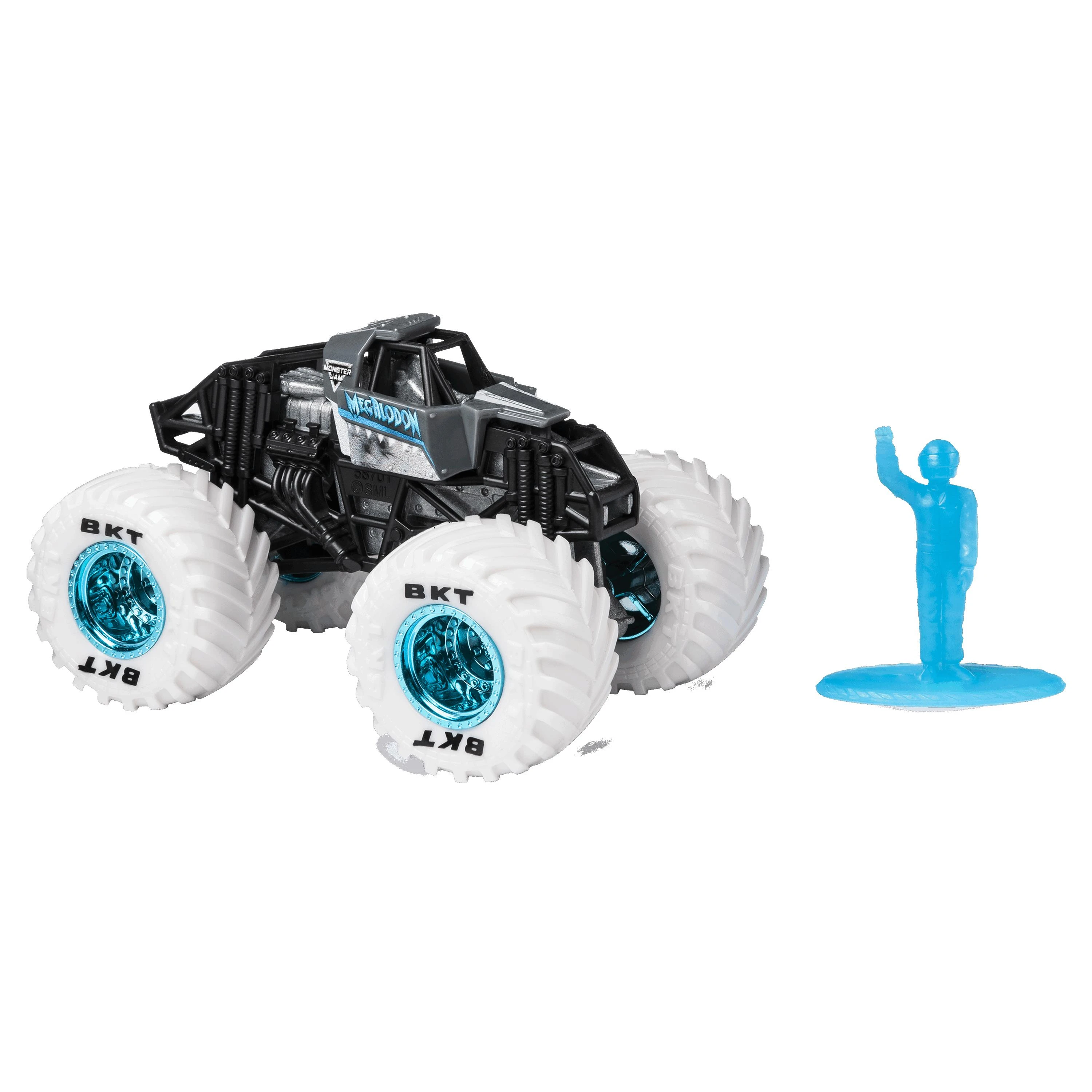 MONSTER JAM visureigis 1:64, 1 vnt.