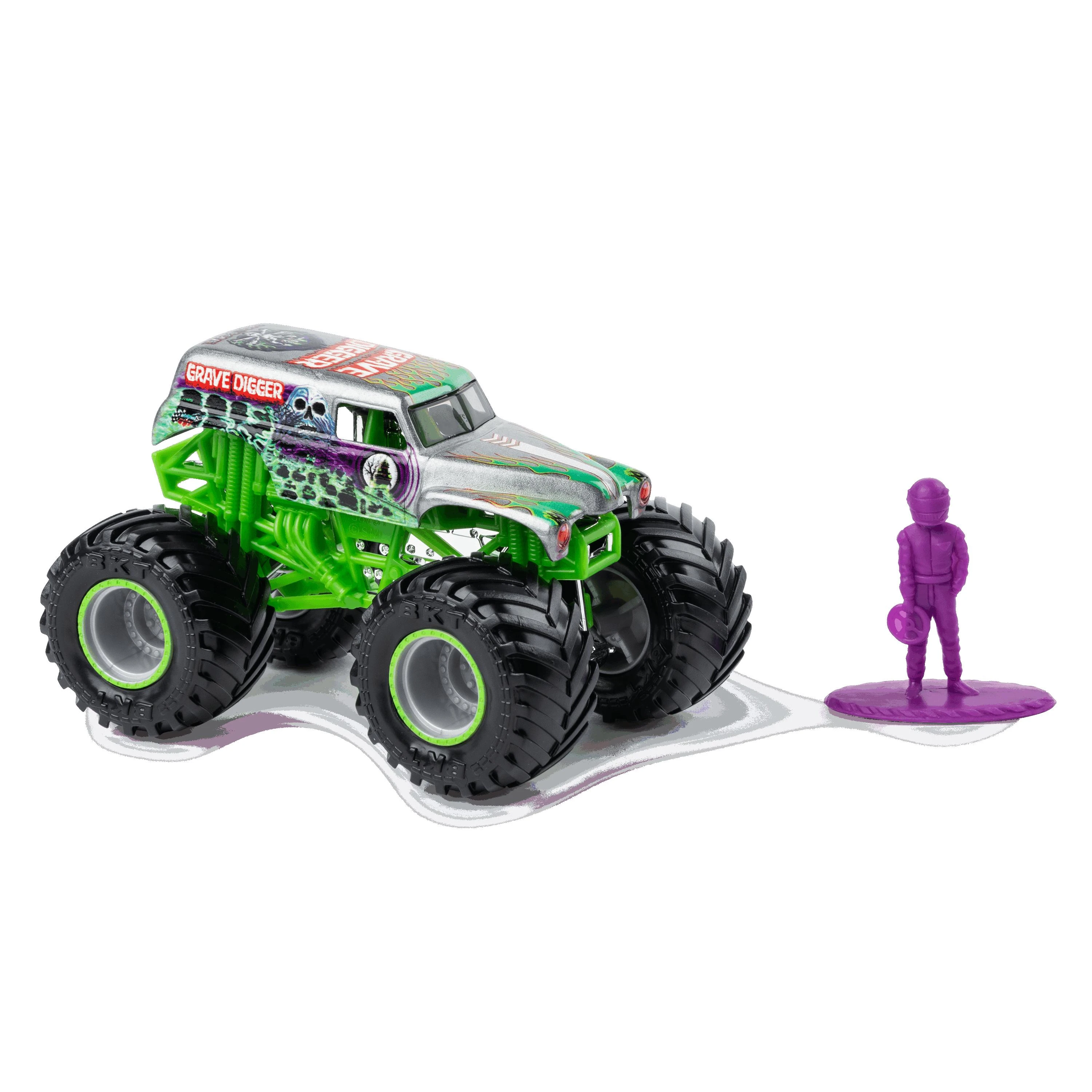 MONSTER JAM visureigis 1:64, 1 vnt.