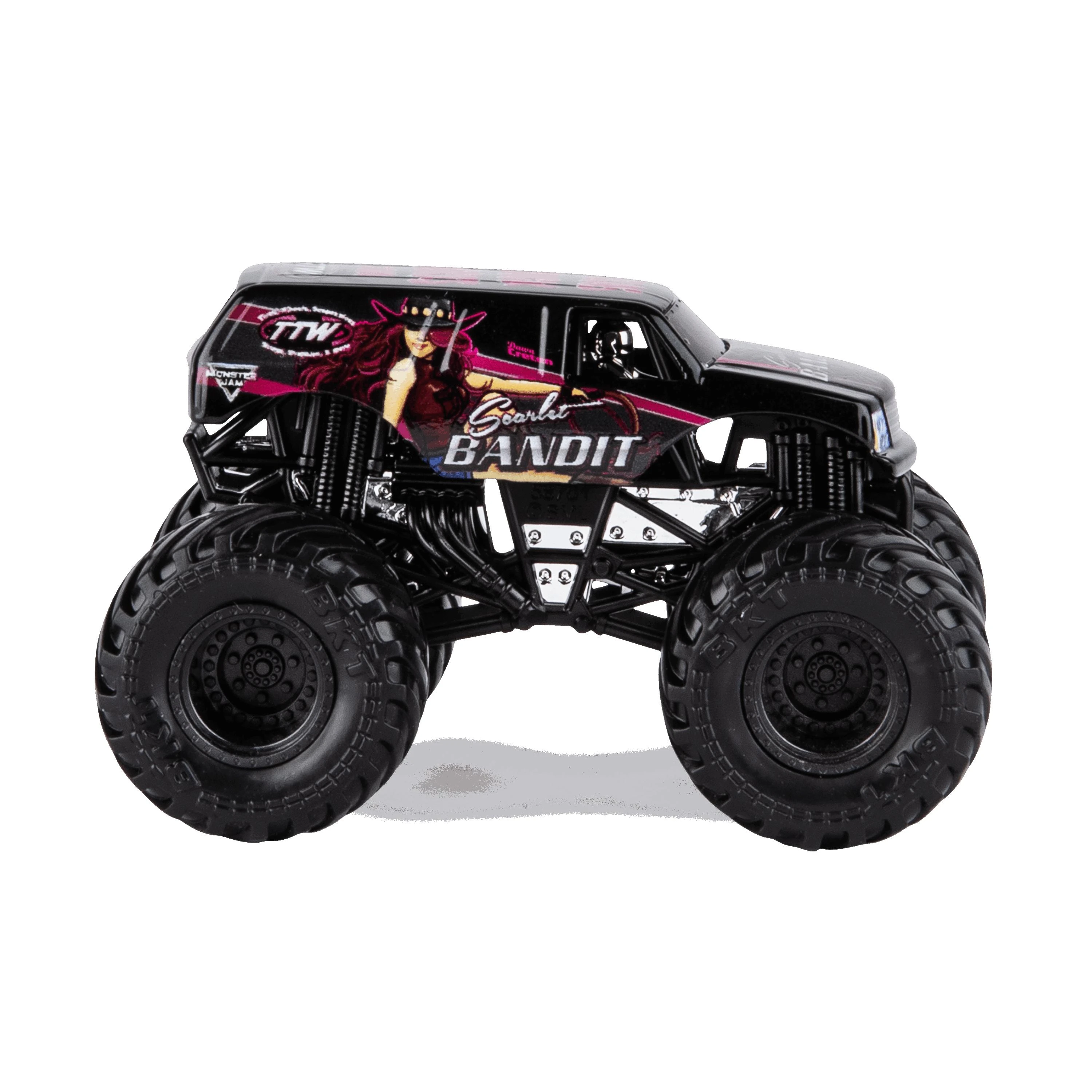 MONSTER JAM visureigis 1:64, 1 vnt.