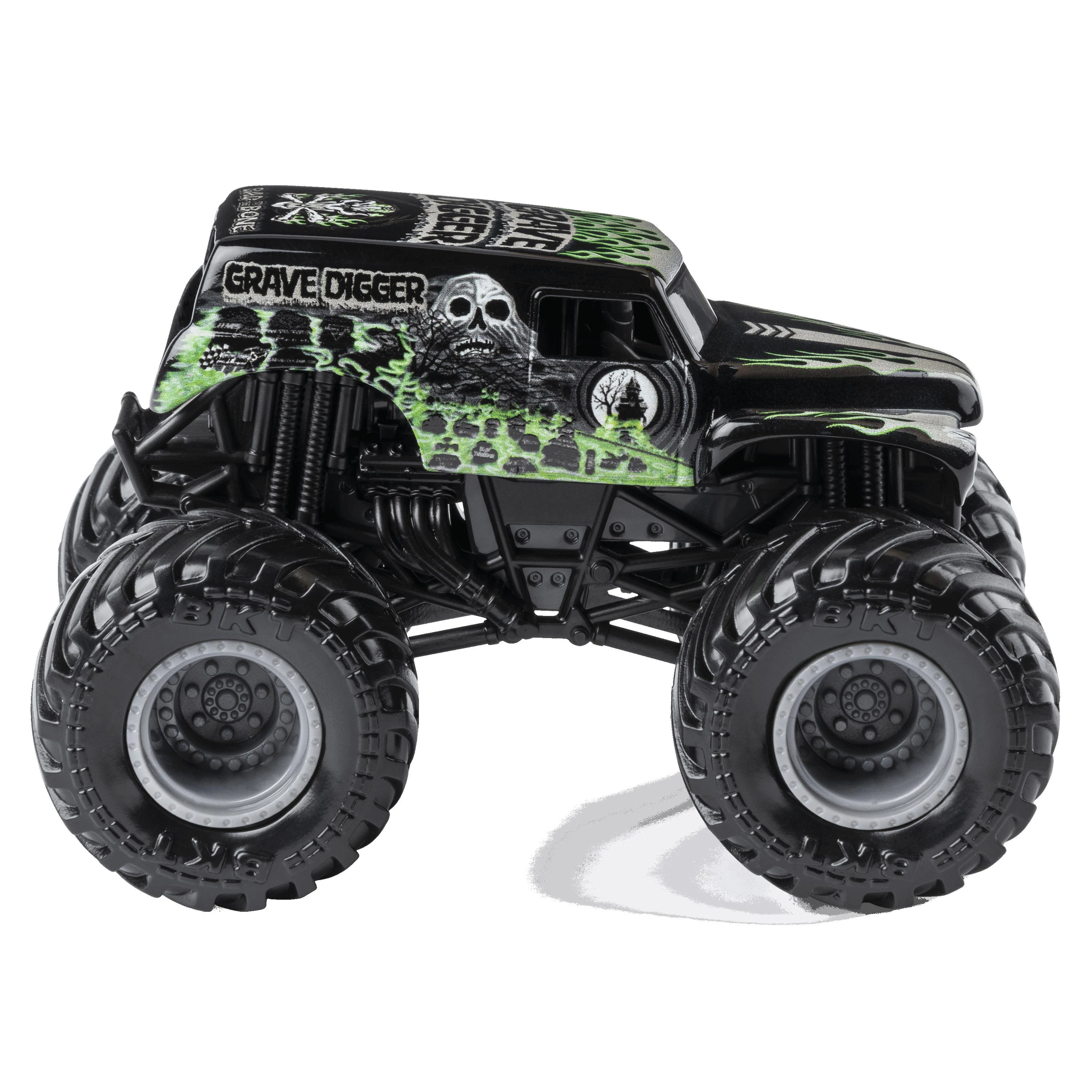 MONSTER JAM visureigis 1:64, 1 vnt.