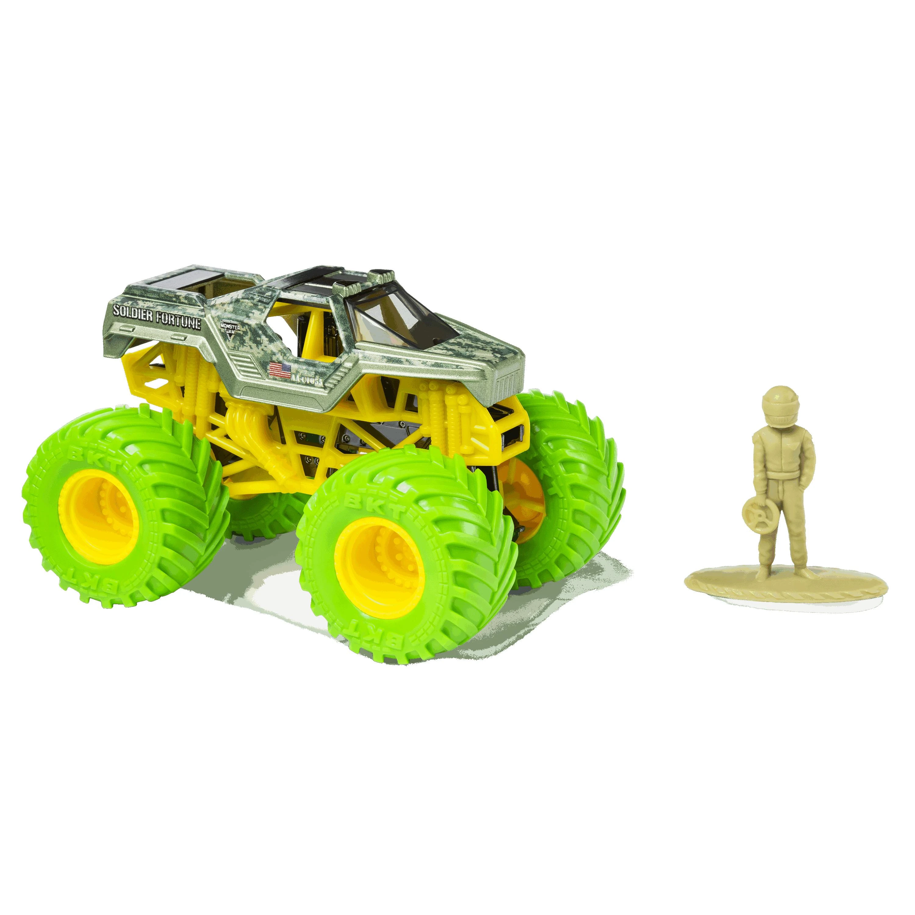 MONSTER JAM visureigis 1:64, 1 vnt.