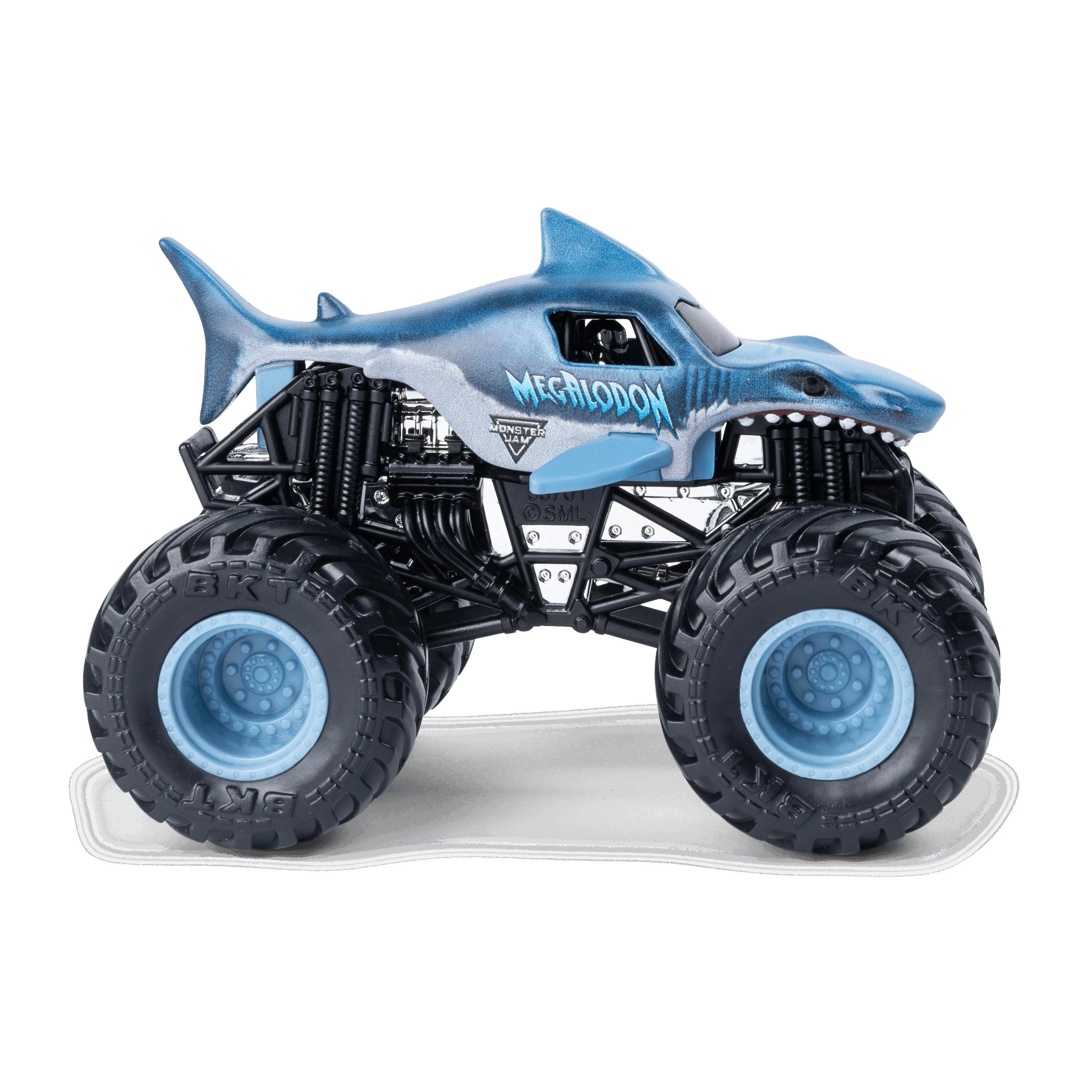 MONSTER JAM visureigis 1:64, 1 vnt.