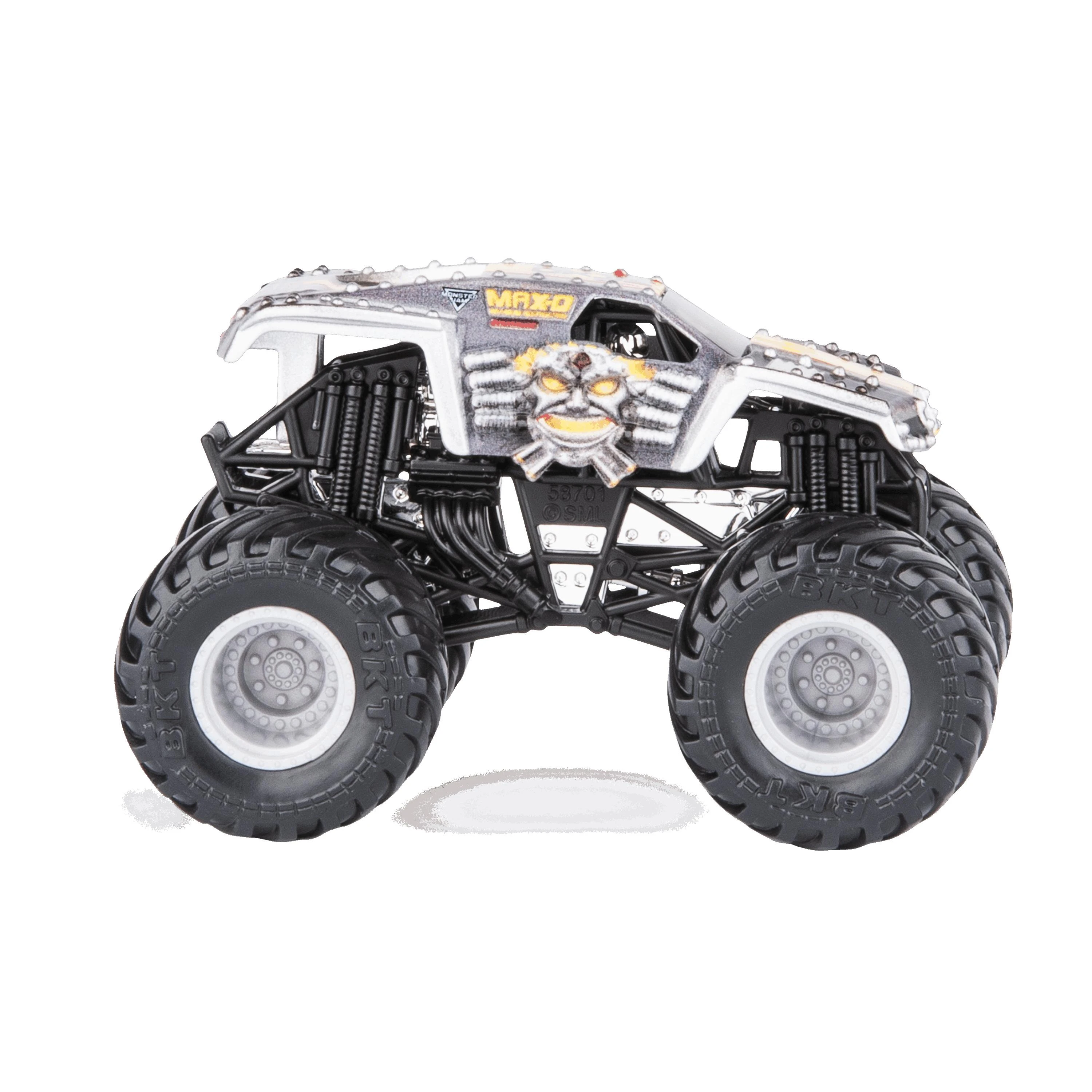 MONSTER JAM visureigis 1:64, 1 vnt.