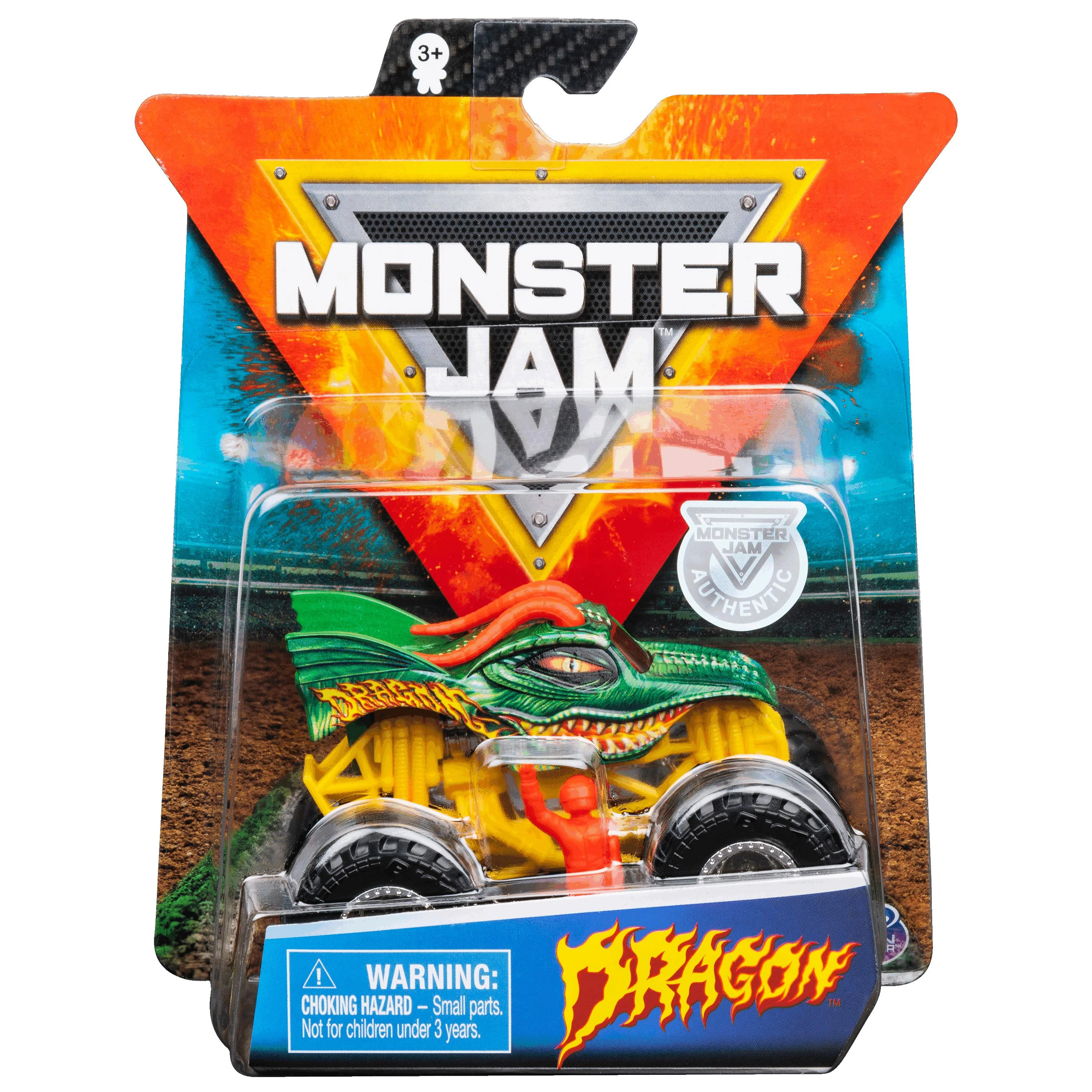 MONSTER JAM visureigis 1:64, 1 vnt.