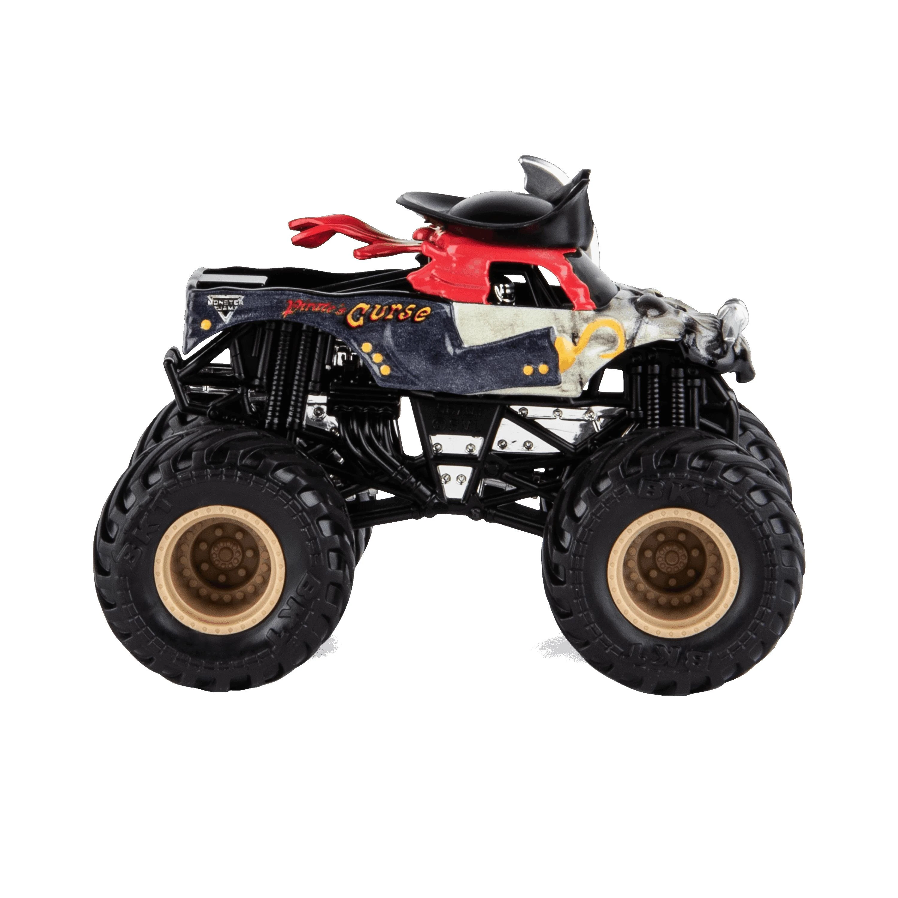MONSTER JAM visureigis 1:64, 1 vnt.