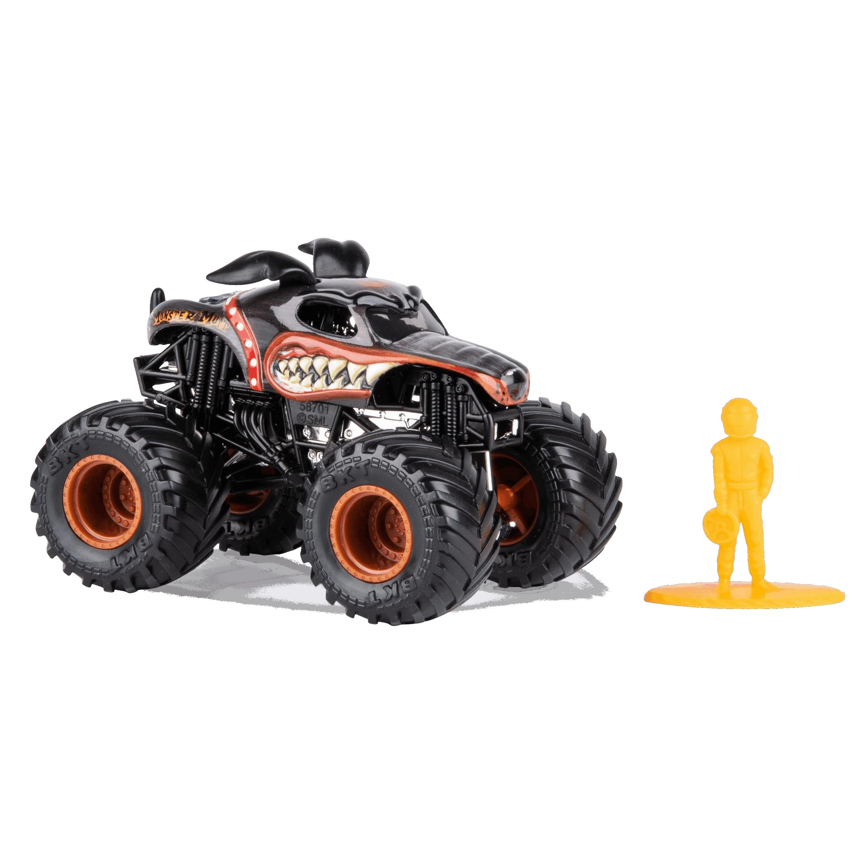 MONSTER JAM visureigis 1:64, 1 vnt.