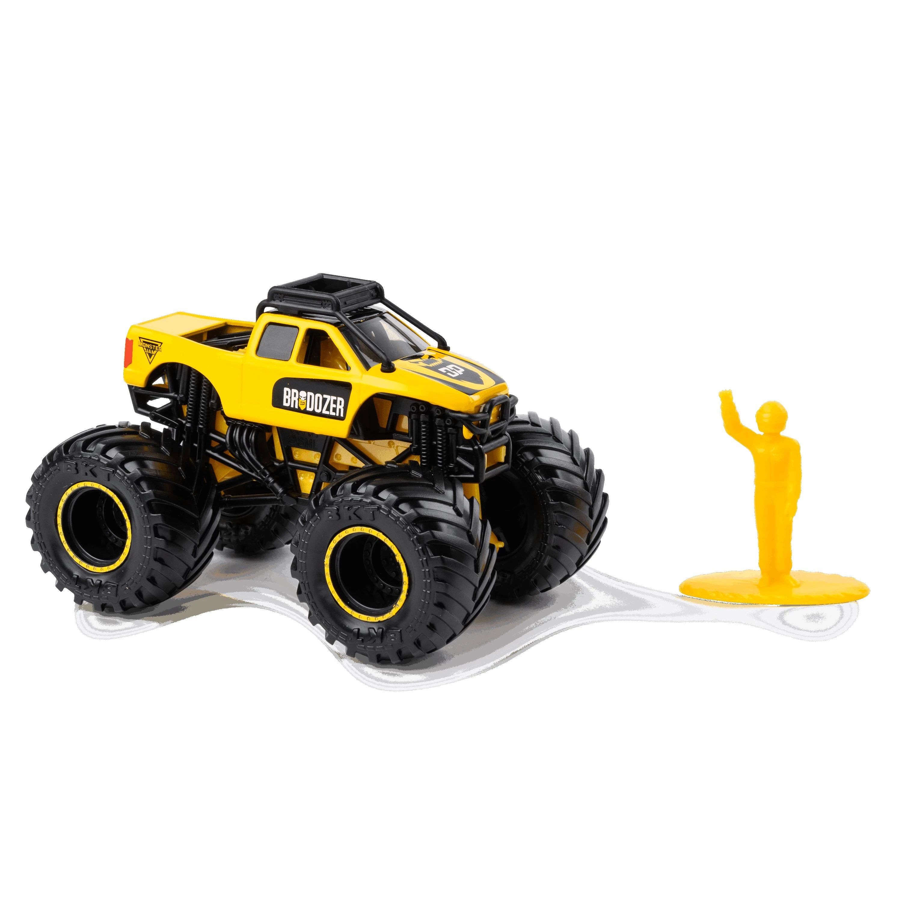 MONSTER JAM visureigis 1:64, 1 vnt.