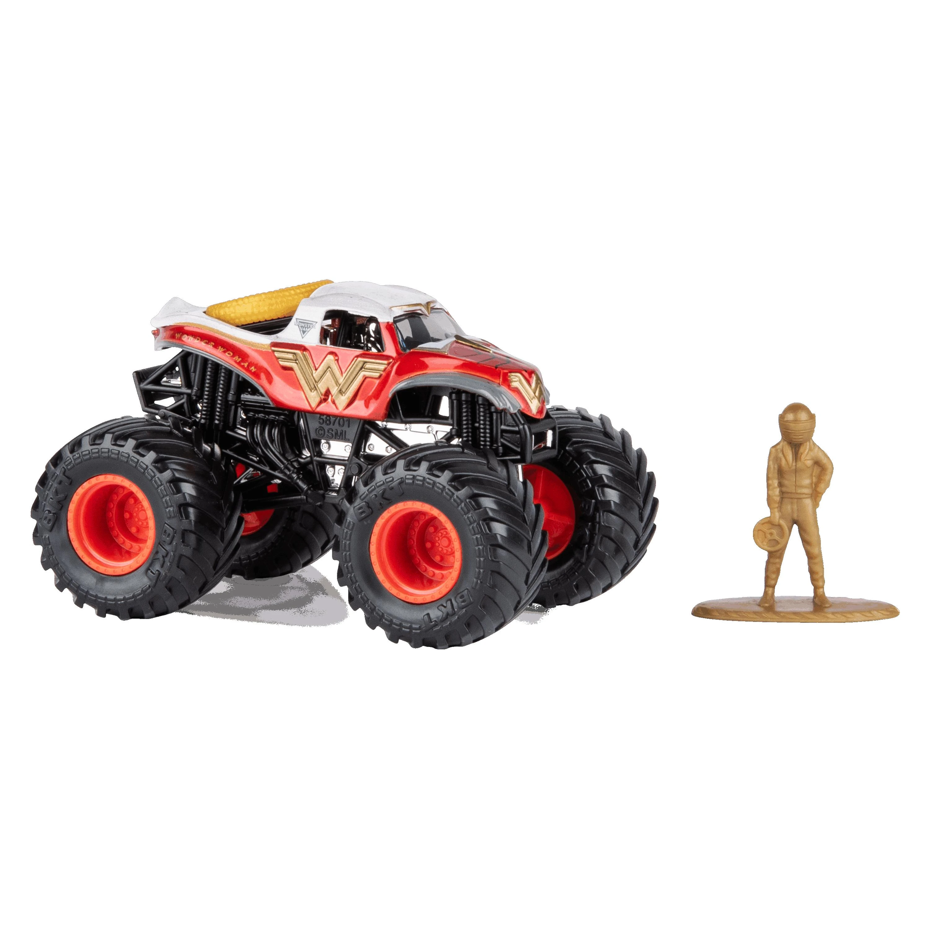 MONSTER JAM visureigis 1:64, 1 vnt.