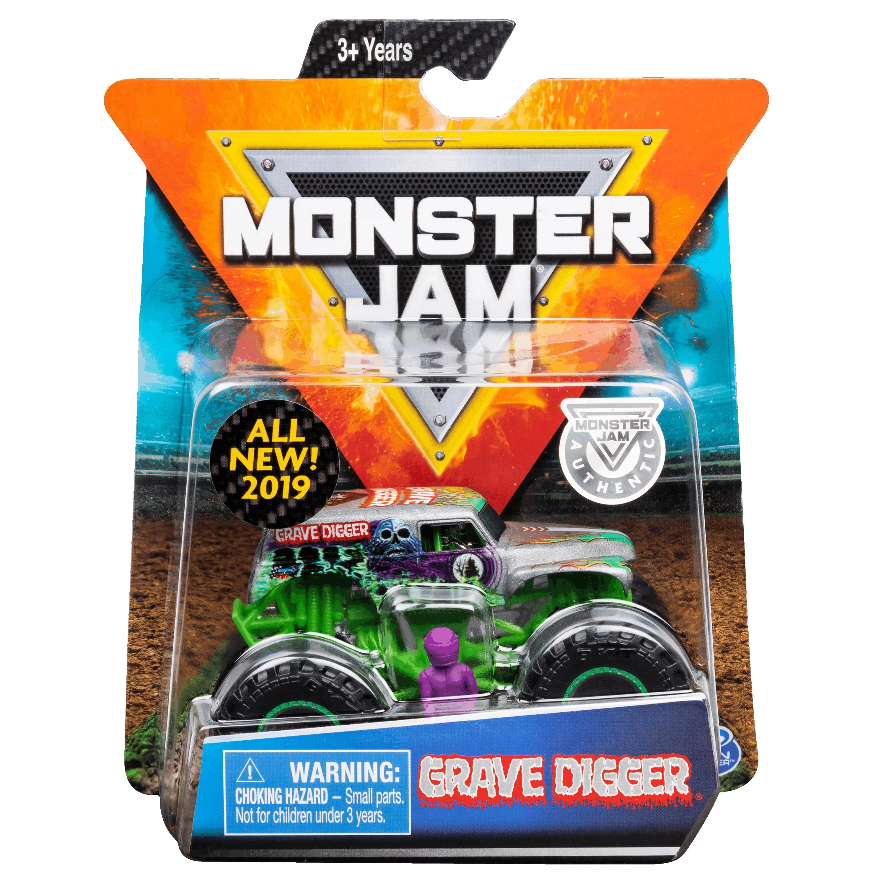 MONSTER JAM visureigis 1:64, 1 vnt.