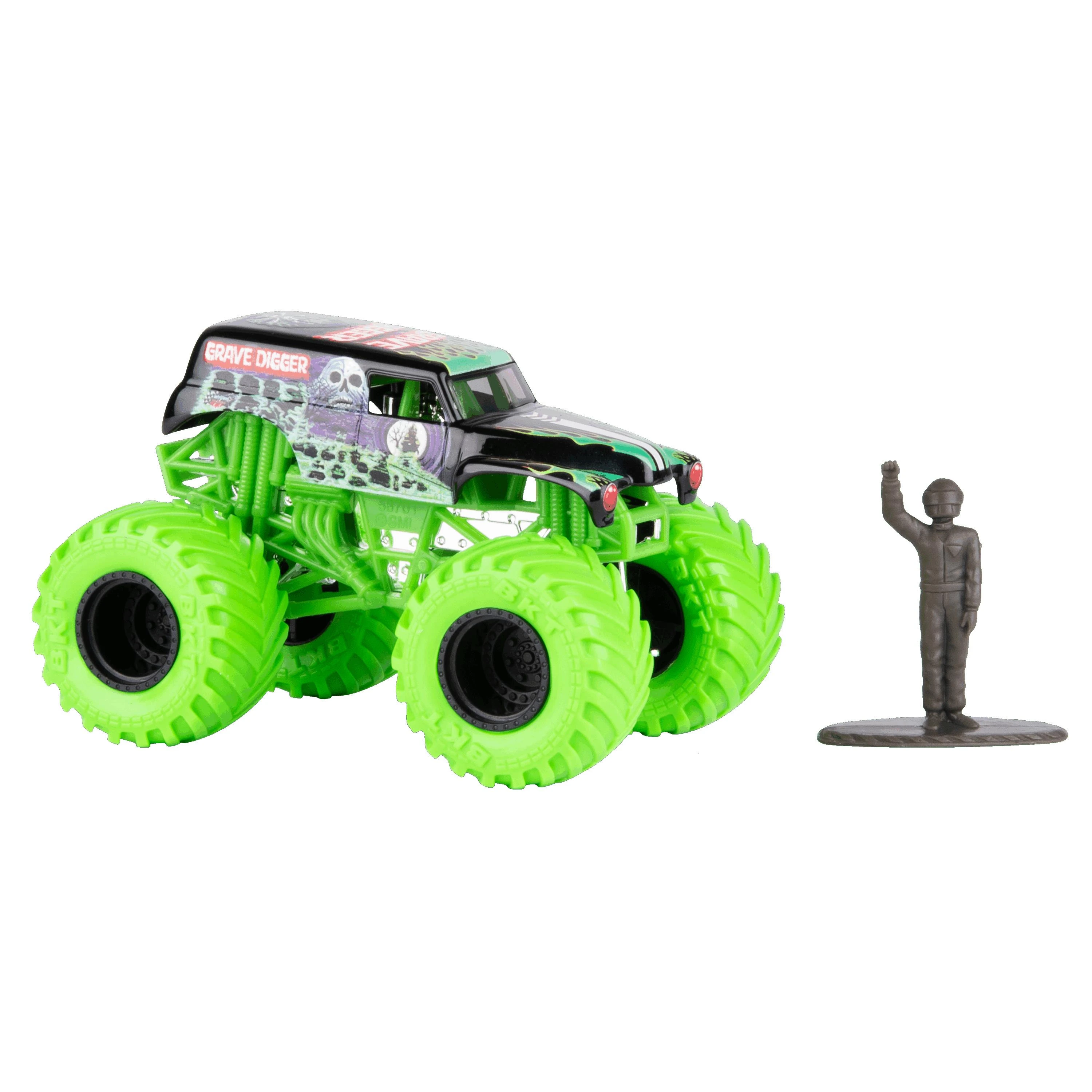MONSTER JAM visureigis 1:64, 1 vnt.