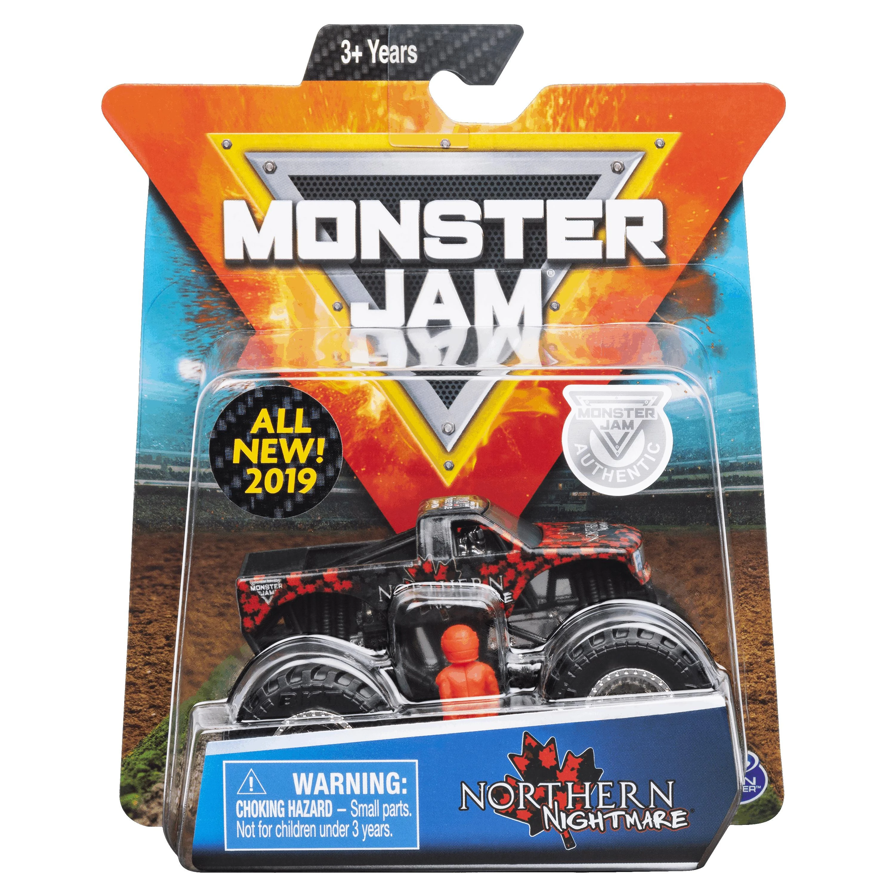 MONSTER JAM visureigis 1:64, 1 vnt.