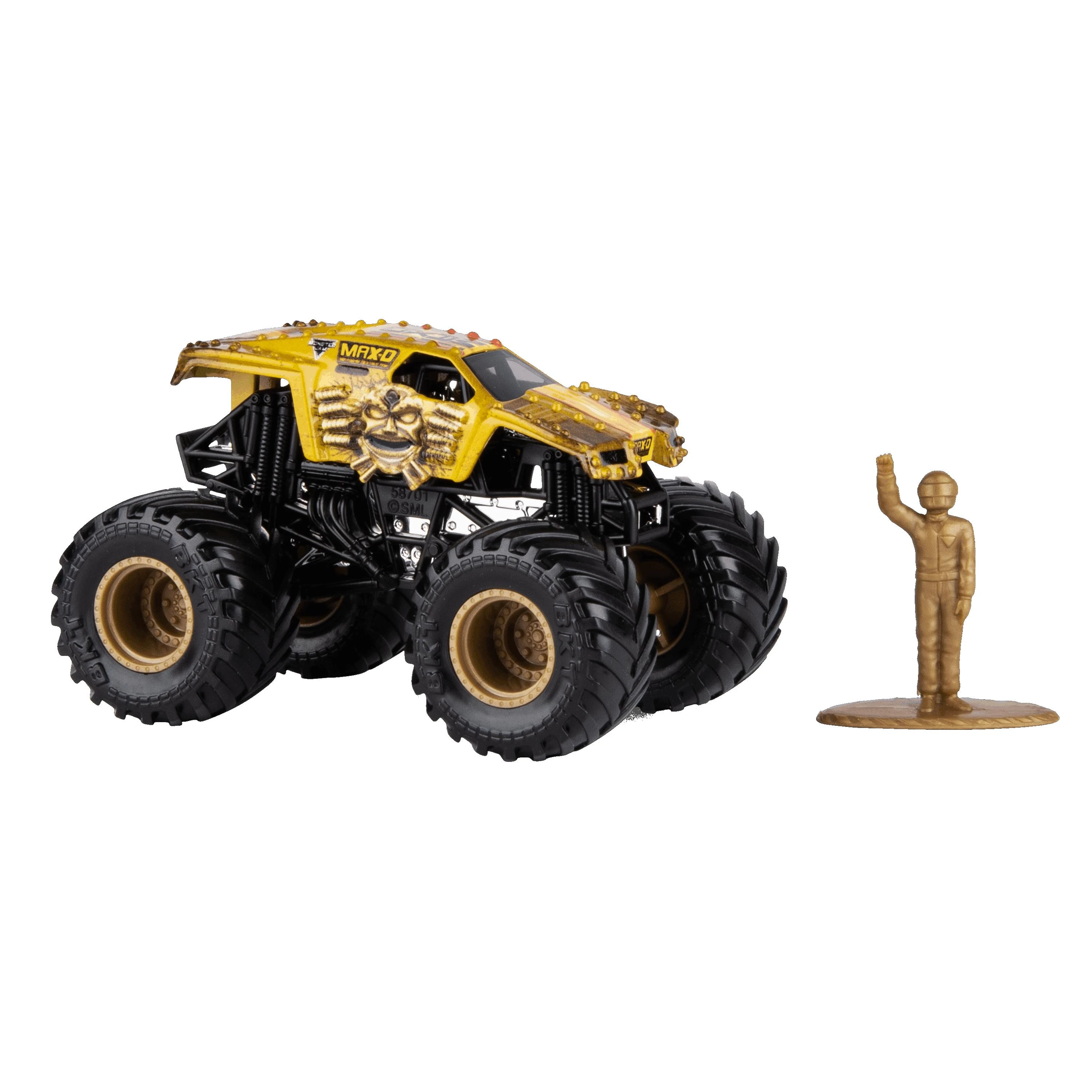 MONSTER JAM visureigis 1:64, 1 vnt.