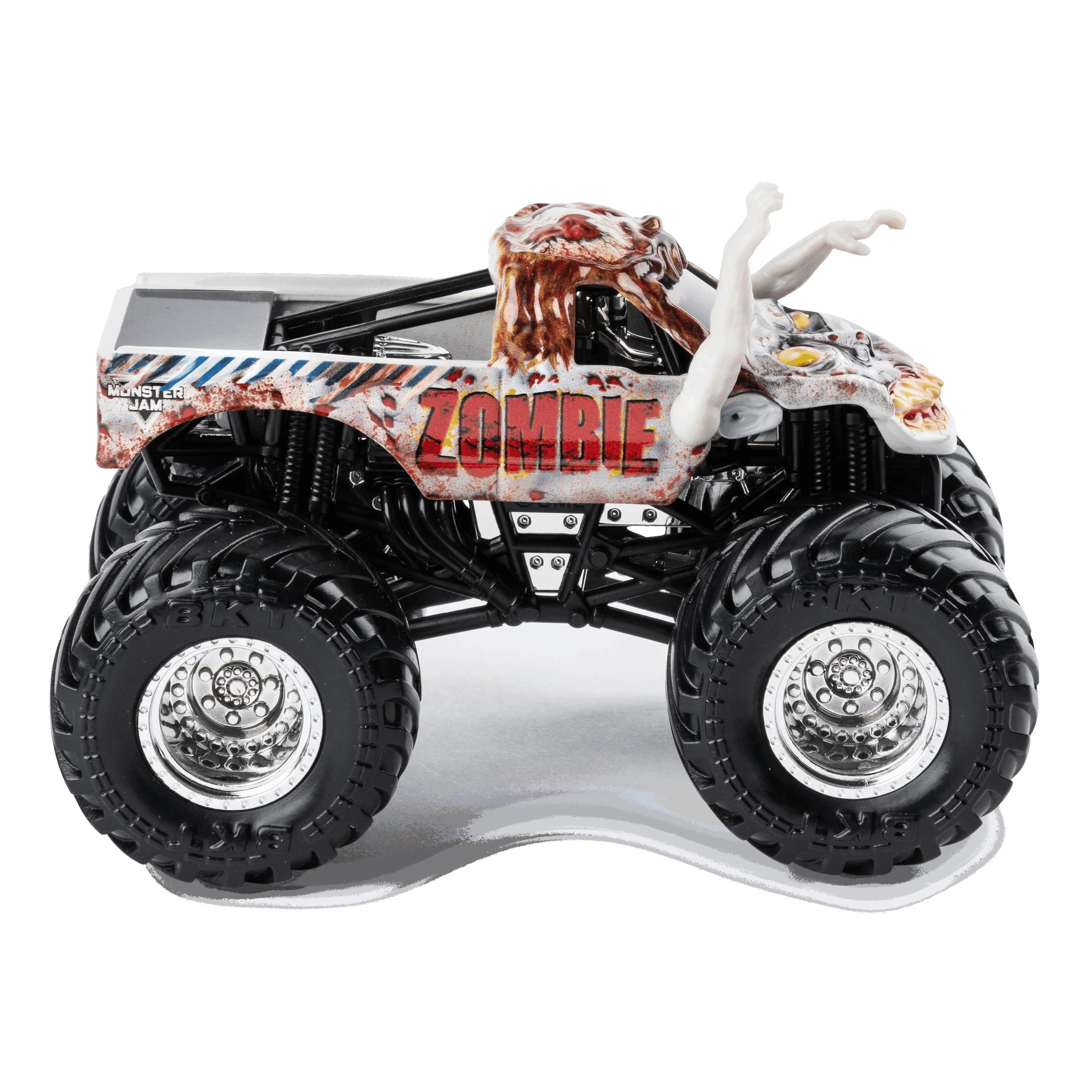 MONSTER JAM visureigis 1:64, 1 vnt.