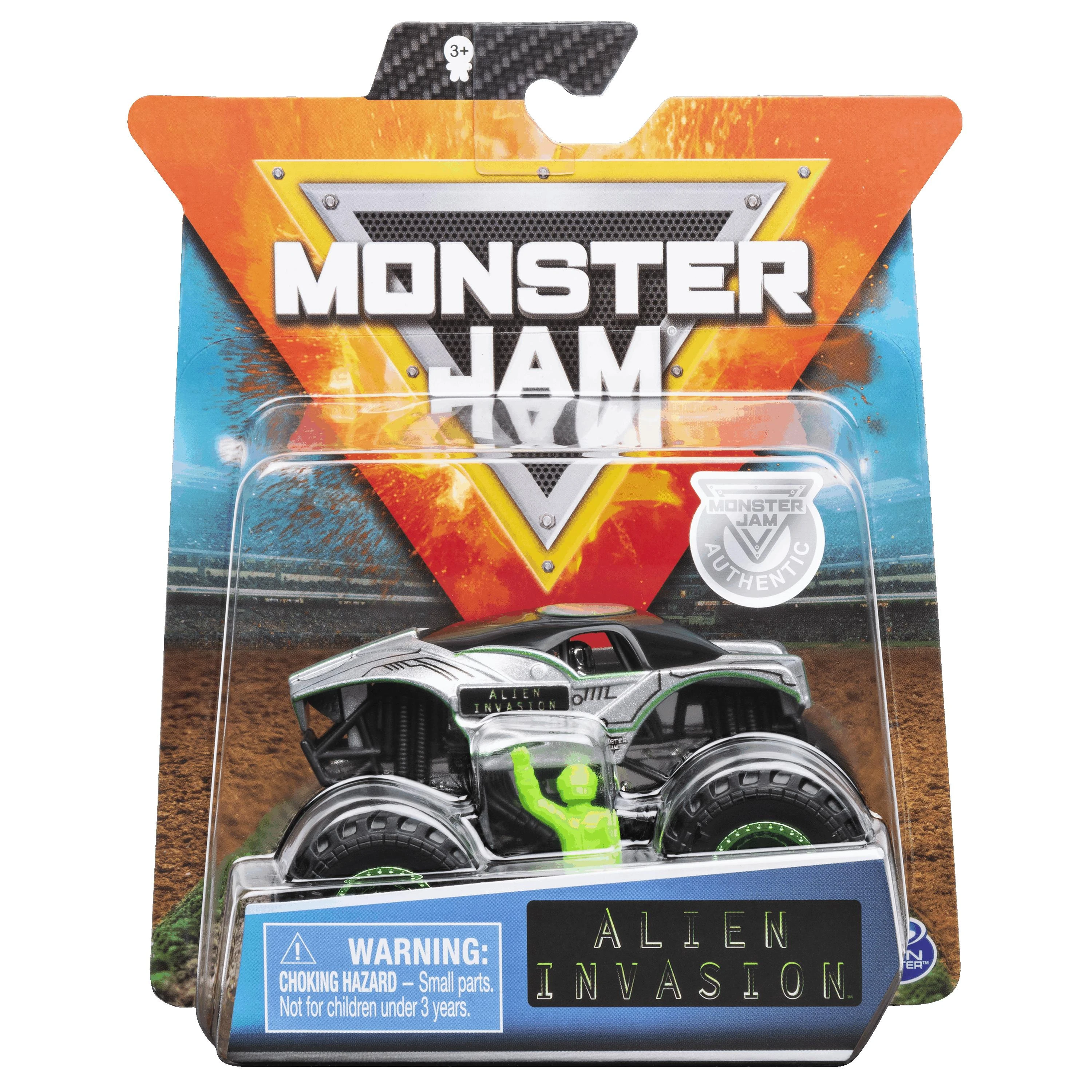 MONSTER JAM visureigis 1:64, 1 vnt.