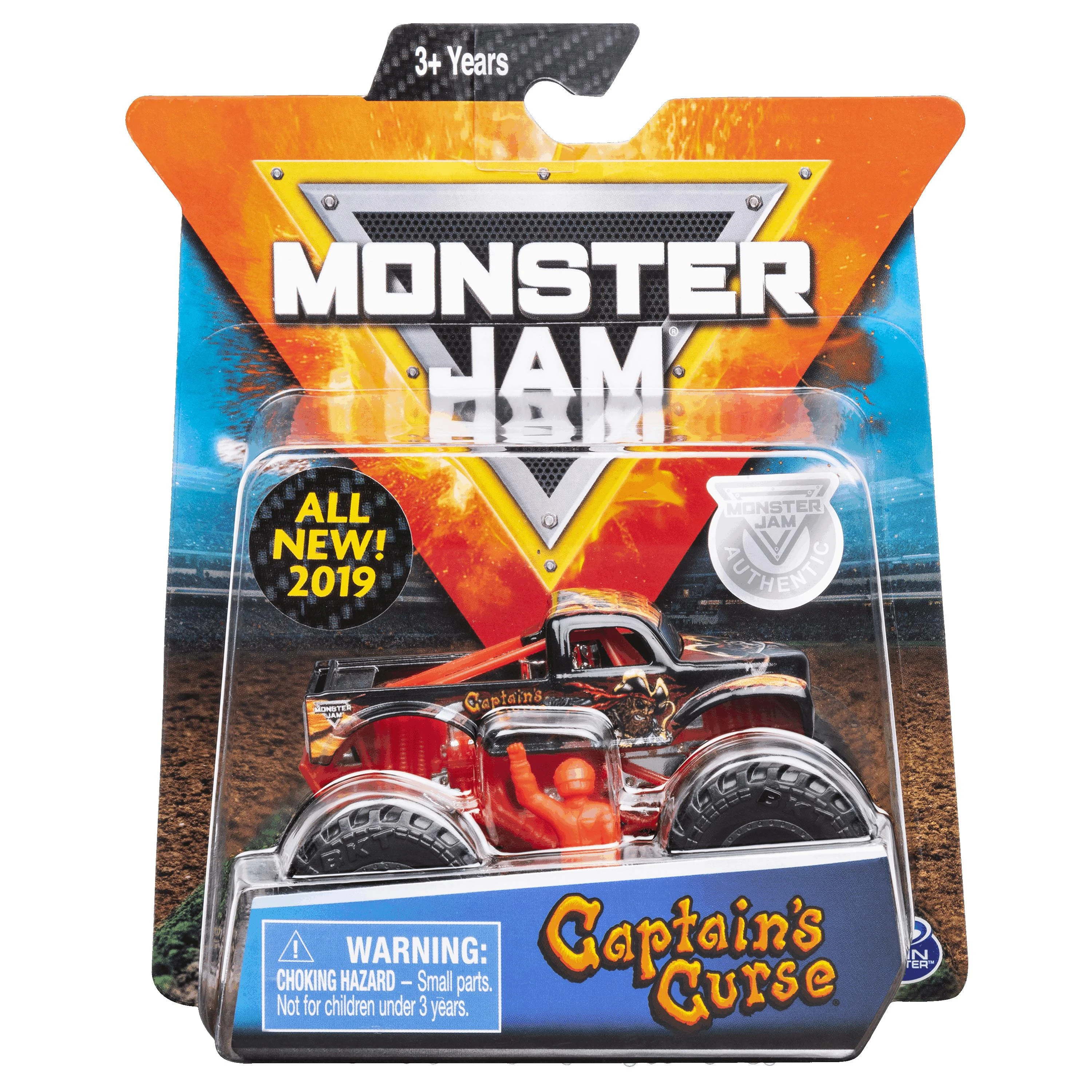 MONSTER JAM visureigis 1:64, 1 vnt.