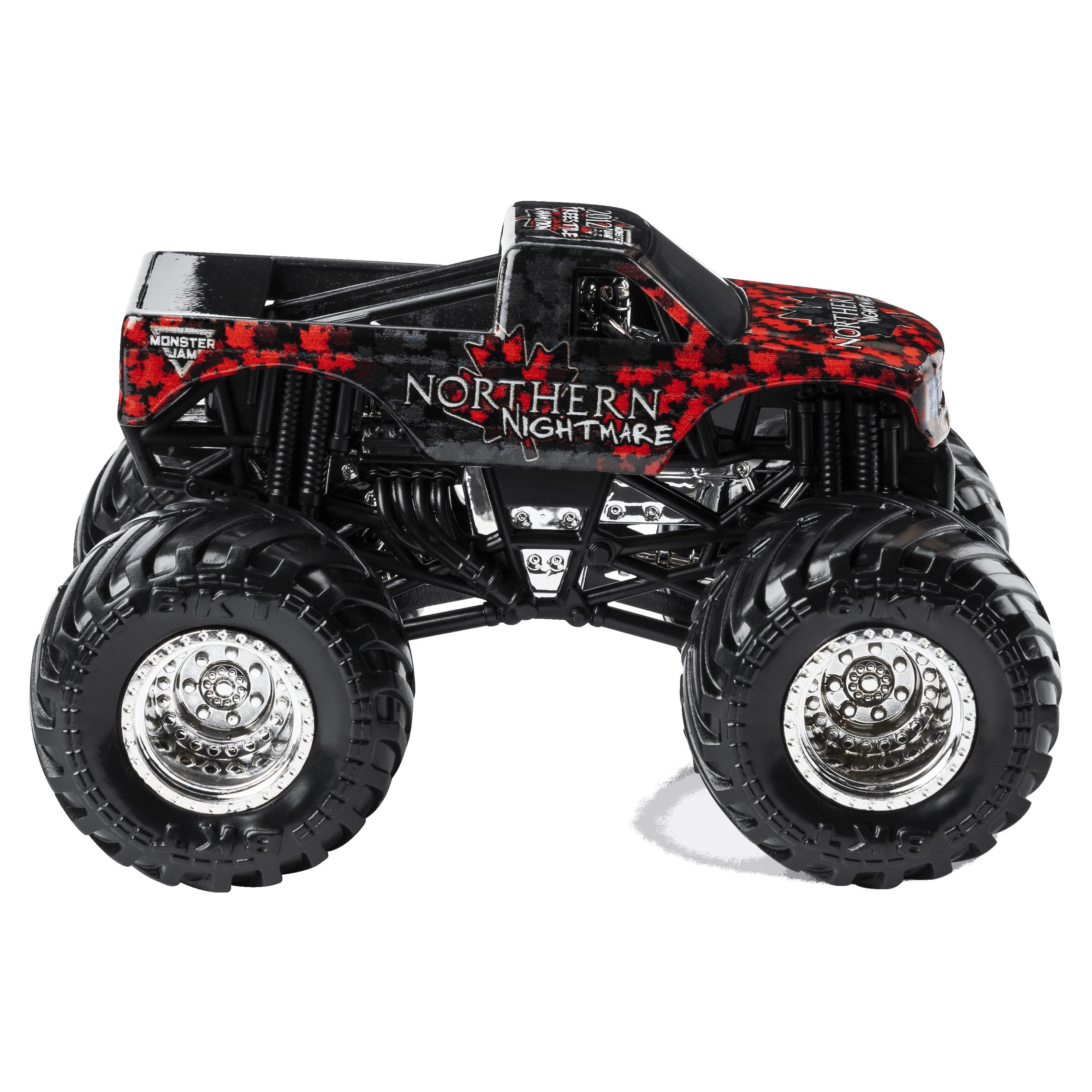 MONSTER JAM visureigis 1:64, 1 vnt.