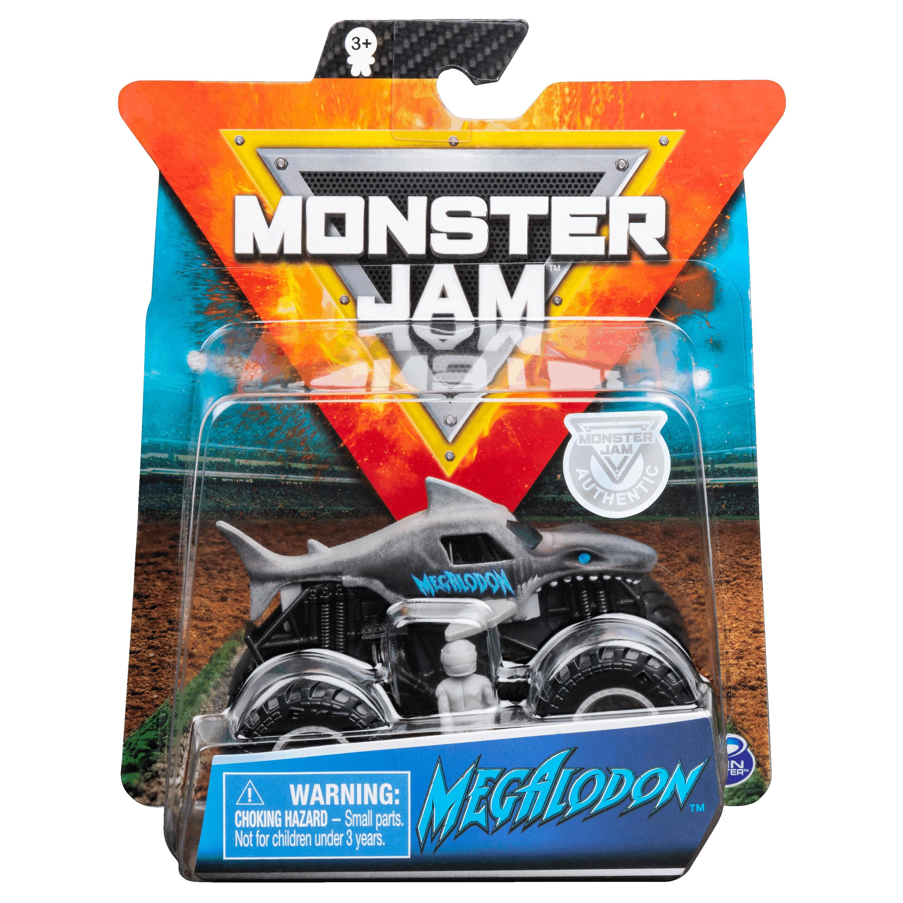 MONSTER JAM visureigis 1:64, 1 vnt.