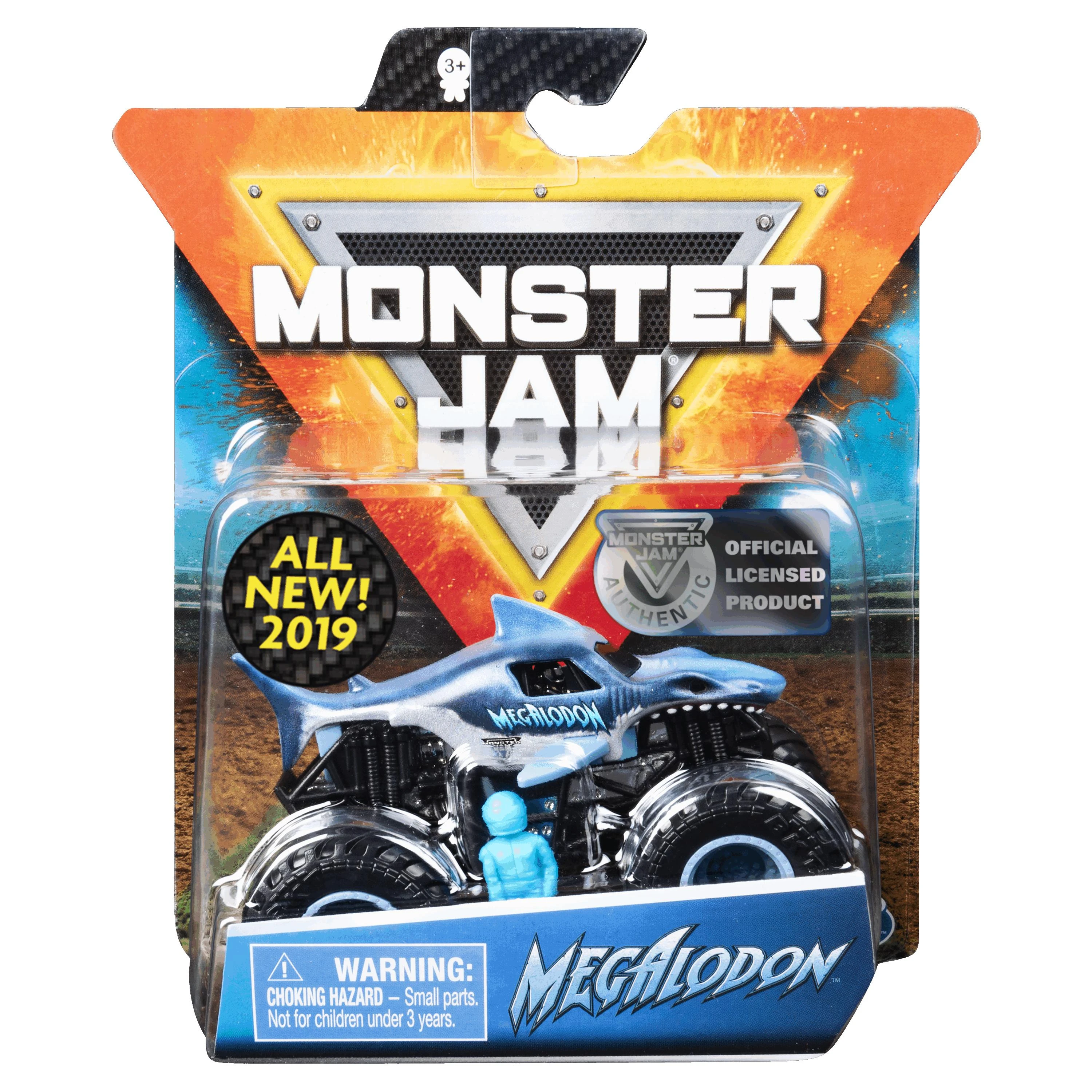 MONSTER JAM visureigis 1:64, 1 vnt.