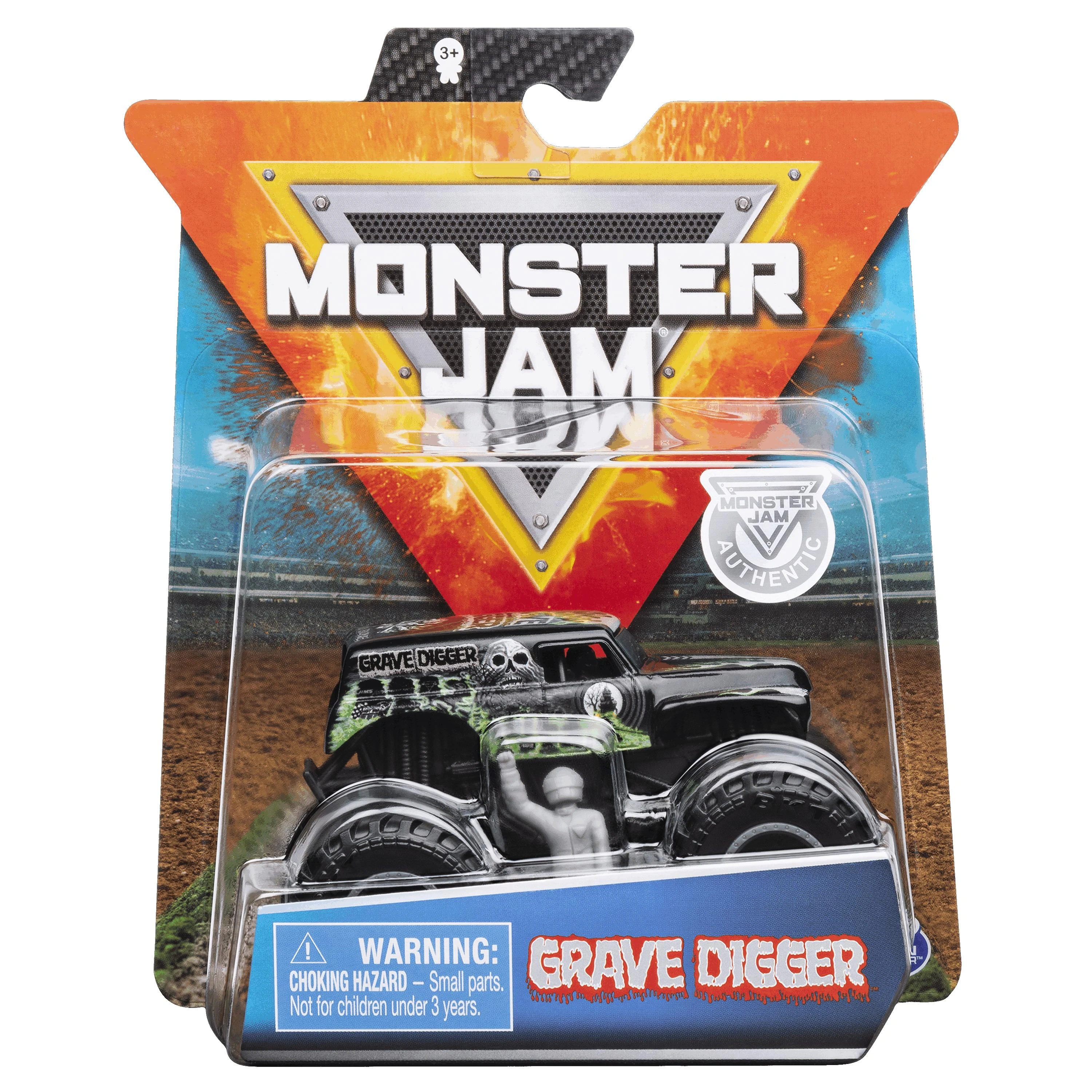 MONSTER JAM visureigis 1:64, 1 vnt.
