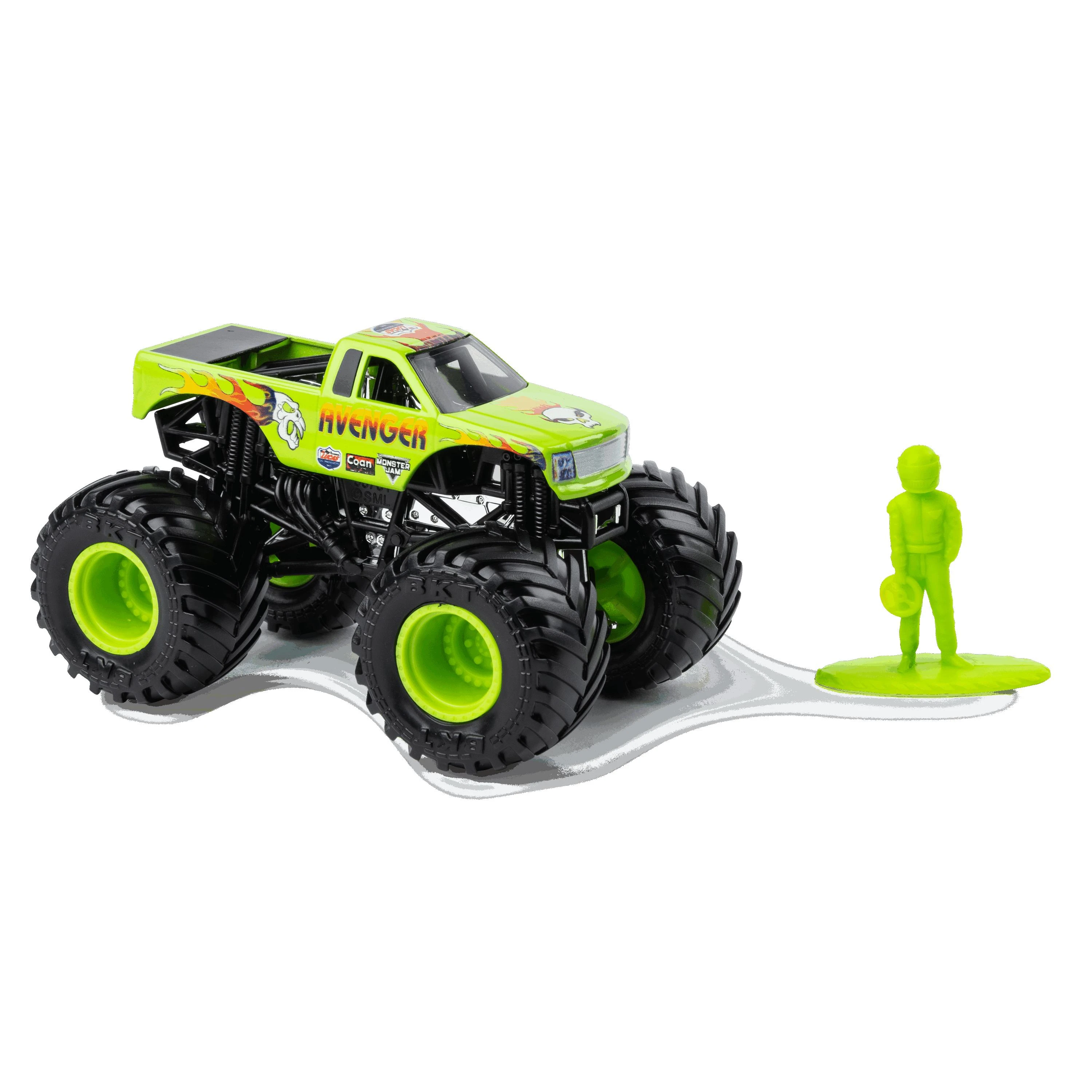 MONSTER JAM visureigis 1:64, 1 vnt.