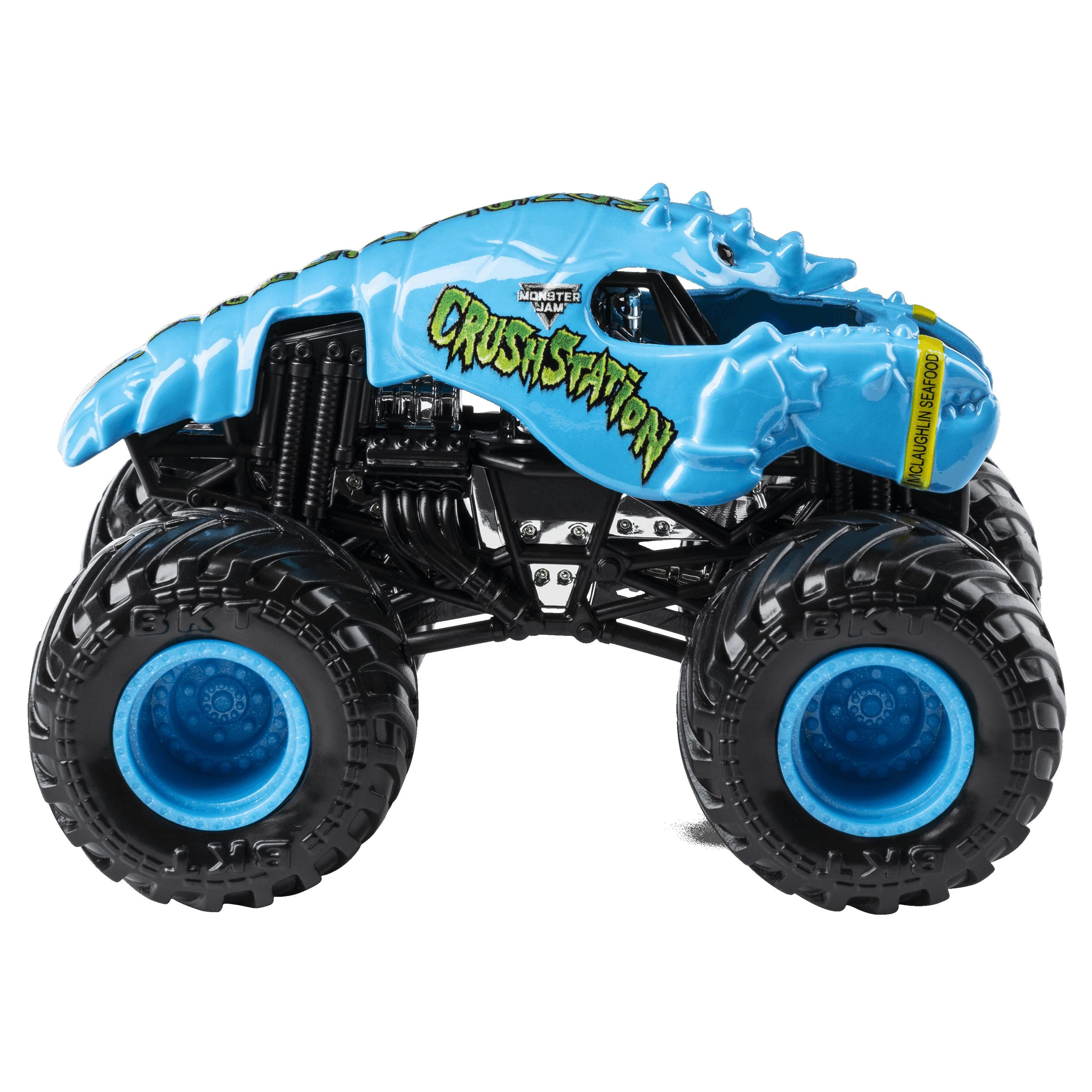 MONSTER JAM visureigis 1:64, 1 vnt.