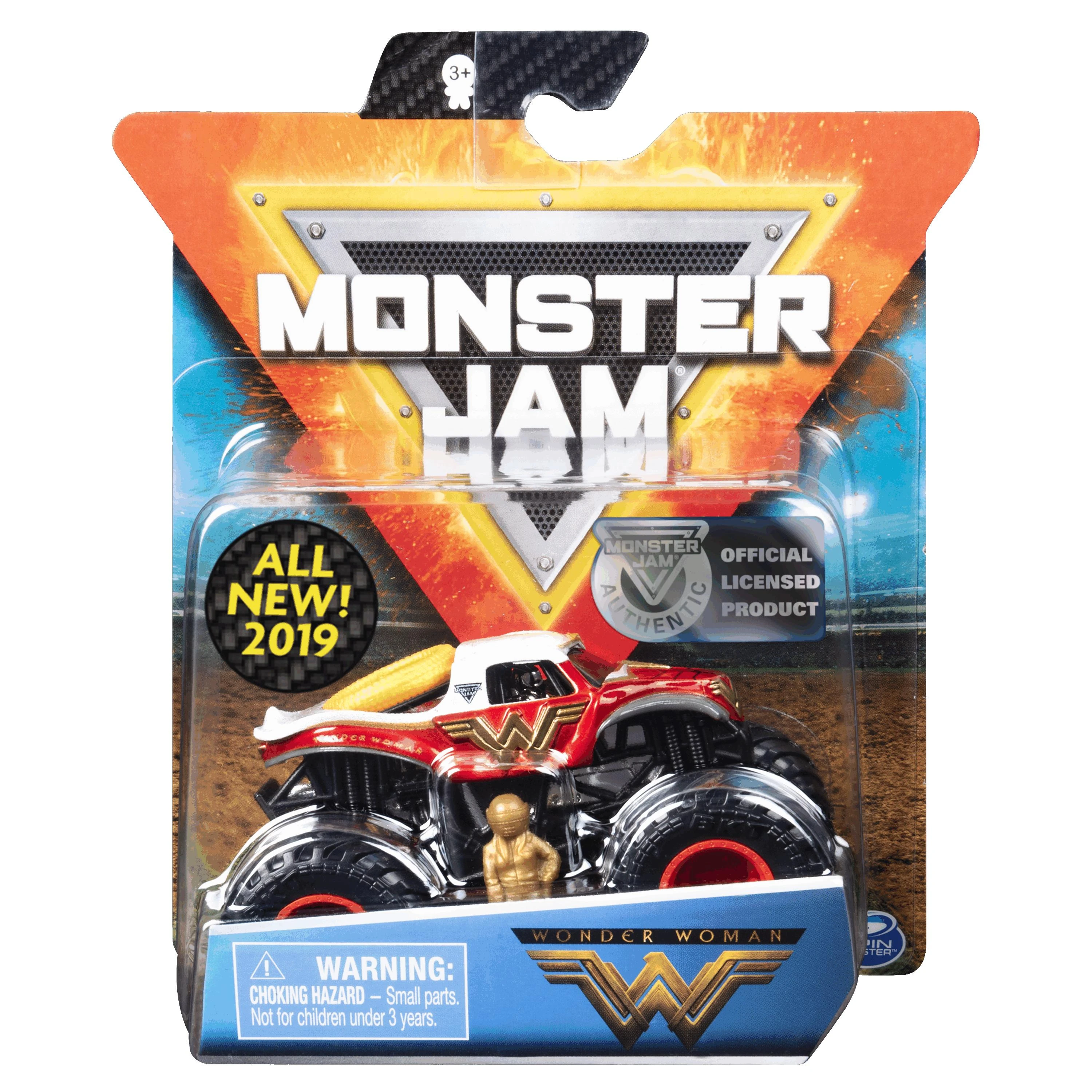 MONSTER JAM visureigis 1:64, 1 vnt.