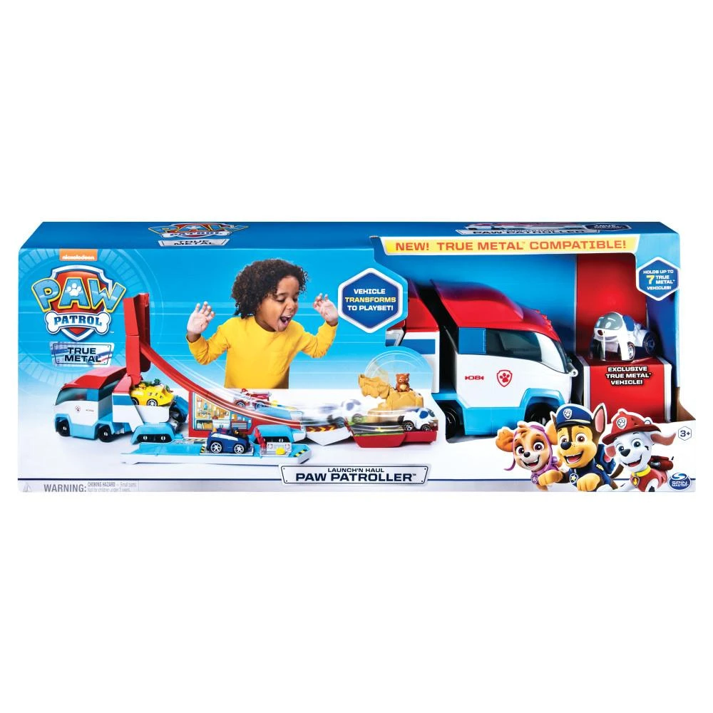 Transformuojamas vilkikas Spin Master PAW PATROL Launch'n Haul