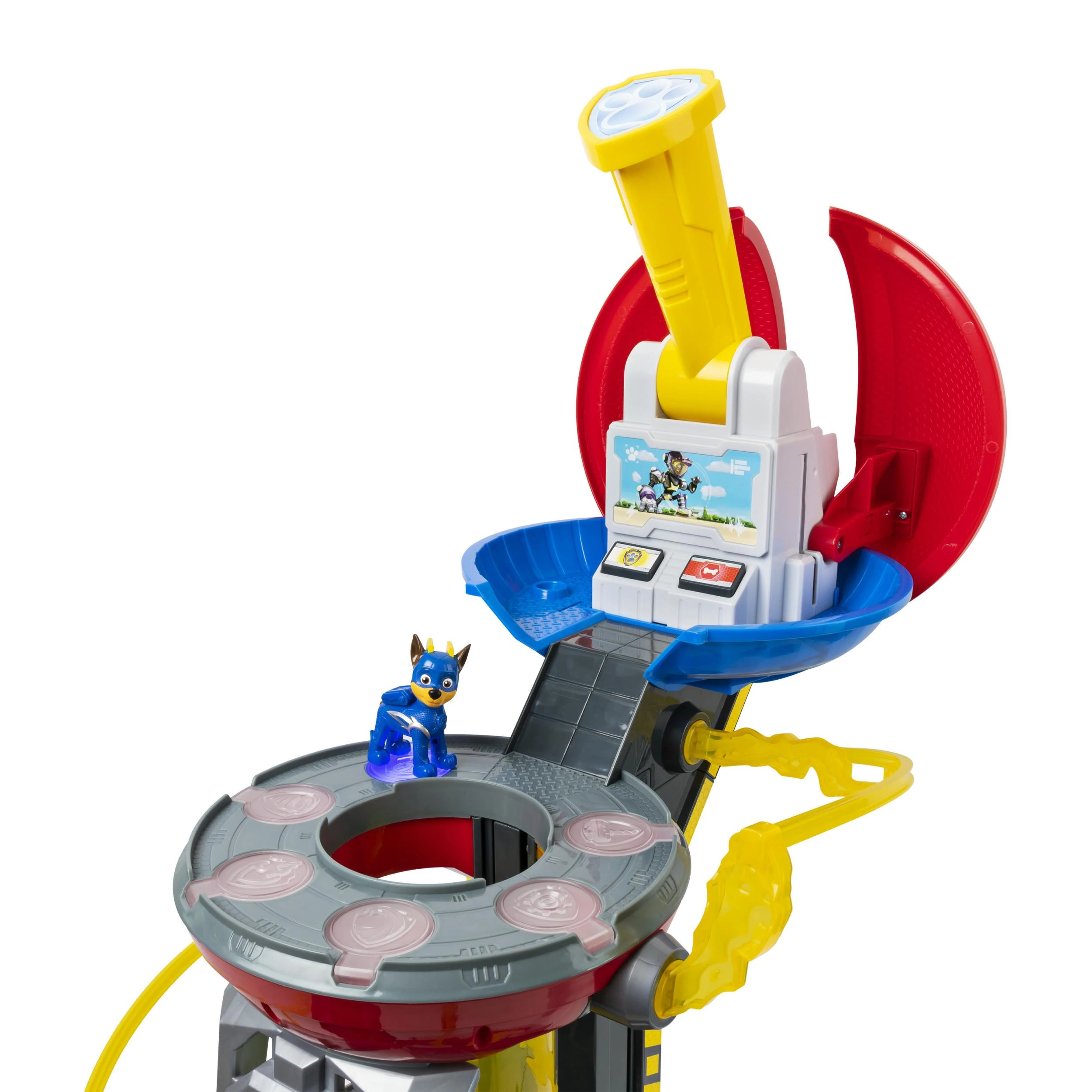 Šunyčių patrulių apžvalgos bokštas Spin Master PAW PATROL + transporto priemonė su Čeiso figūrėle