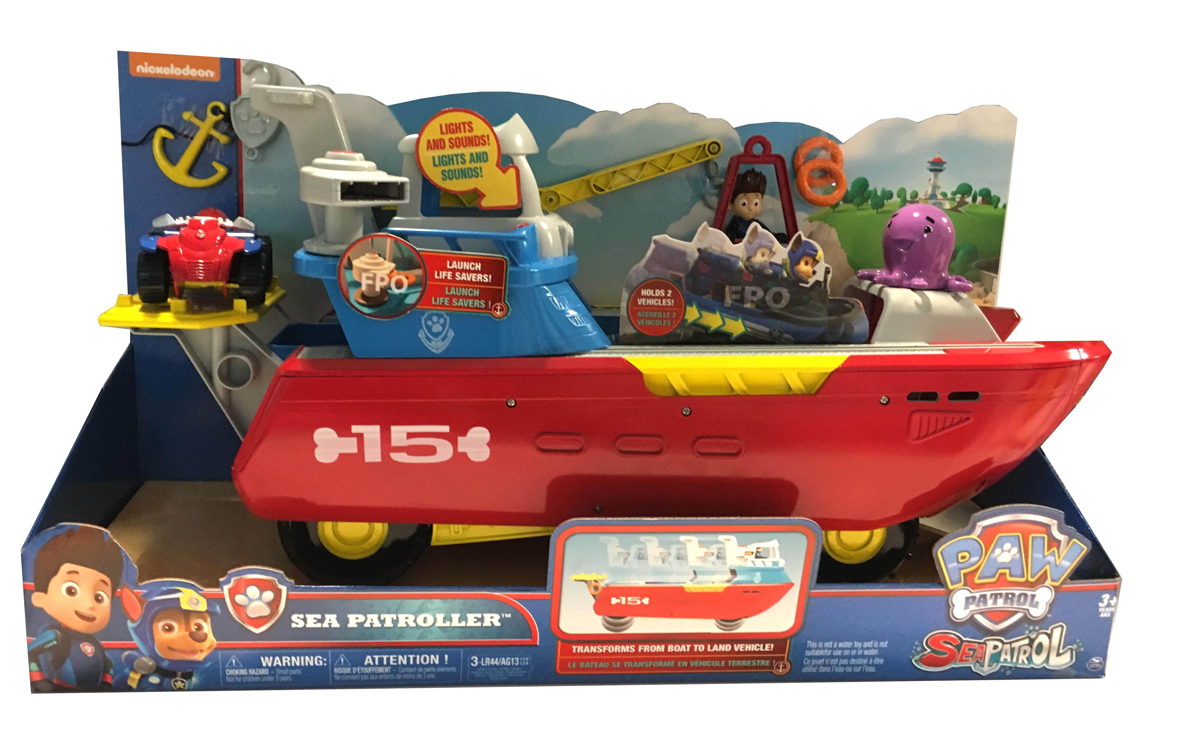 Spin Master PAW PATROL figūrėlių rinkinys Sea Patroller, 6037846