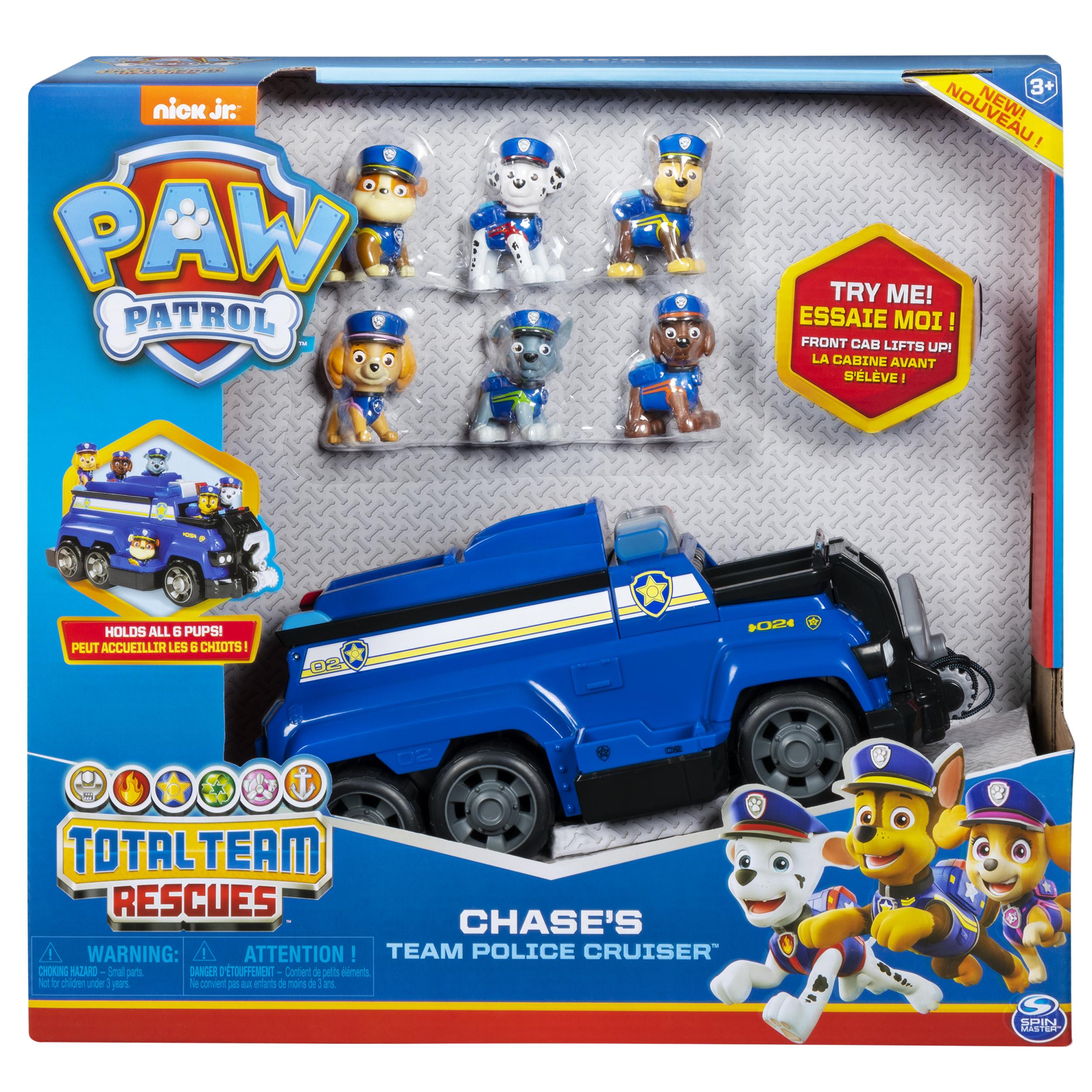 Spin Master PAW Patrol Total Team Rescue Vehicle - Chase žaislinė transporto priemonė