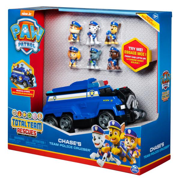 Spin Master PAW Patrol Total Team Rescue Vehicle - Chase žaislinė transporto priemonė