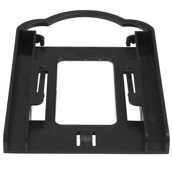 StarTech.com BRACKET125PT diskų įrenginio skyriaus dangtelis 8,89 cm (3.5") Nešantysis skydelis Juoda