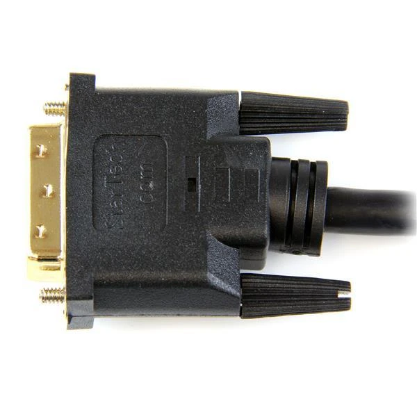 StarTech.com HDDVIMM2M vaizdo kabelio adapteris 2 m HDMI DVI-D Juoda