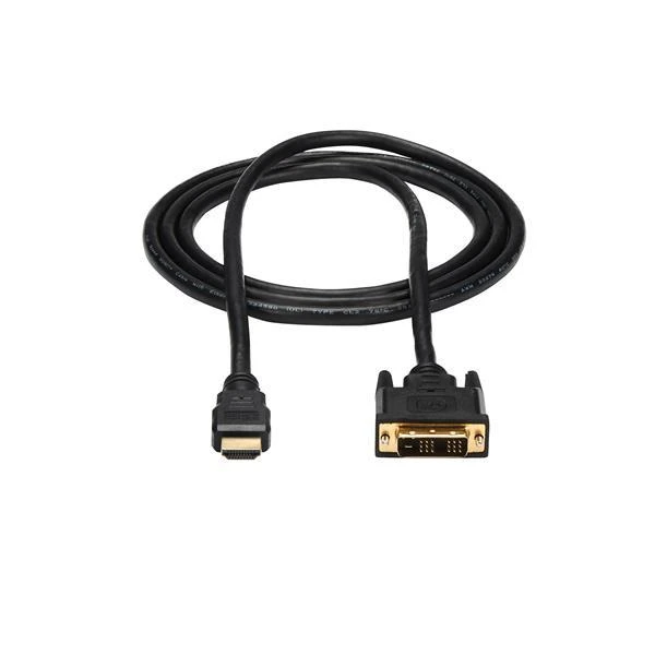 StarTech.com HDMIDVIMM6 vaizdo kabelio adapteris 1,8 m HDMI DVI-D Juoda