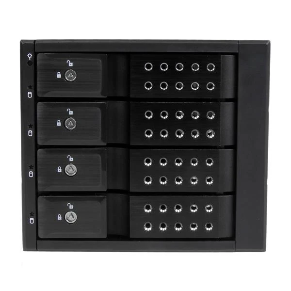 StarTech 4-bay kaupiklių stalčius su užraktais