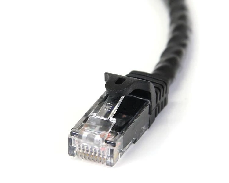 StarTech.com N6PATC3MBK tinklo kabelis 3 m Cat6 U/UTP (UTP) Juoda