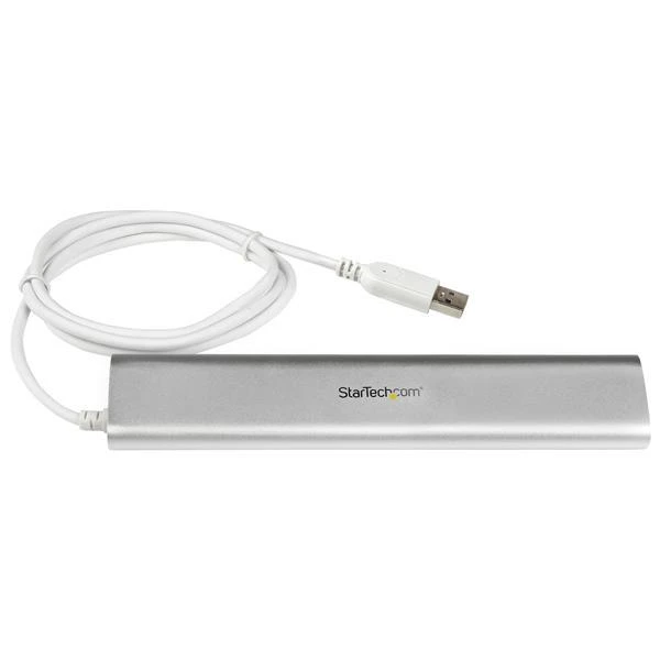 StarTech.com ST73007UA sąsajos šakotuvas USB 3.2 Gen 1 (3.1 Gen 1) Type-A 5000 Mbit/ai Sidabras, Balta
