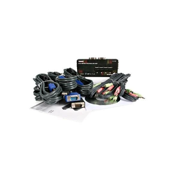 StarTech.com SV411KUSB KVM jungiklis Juoda