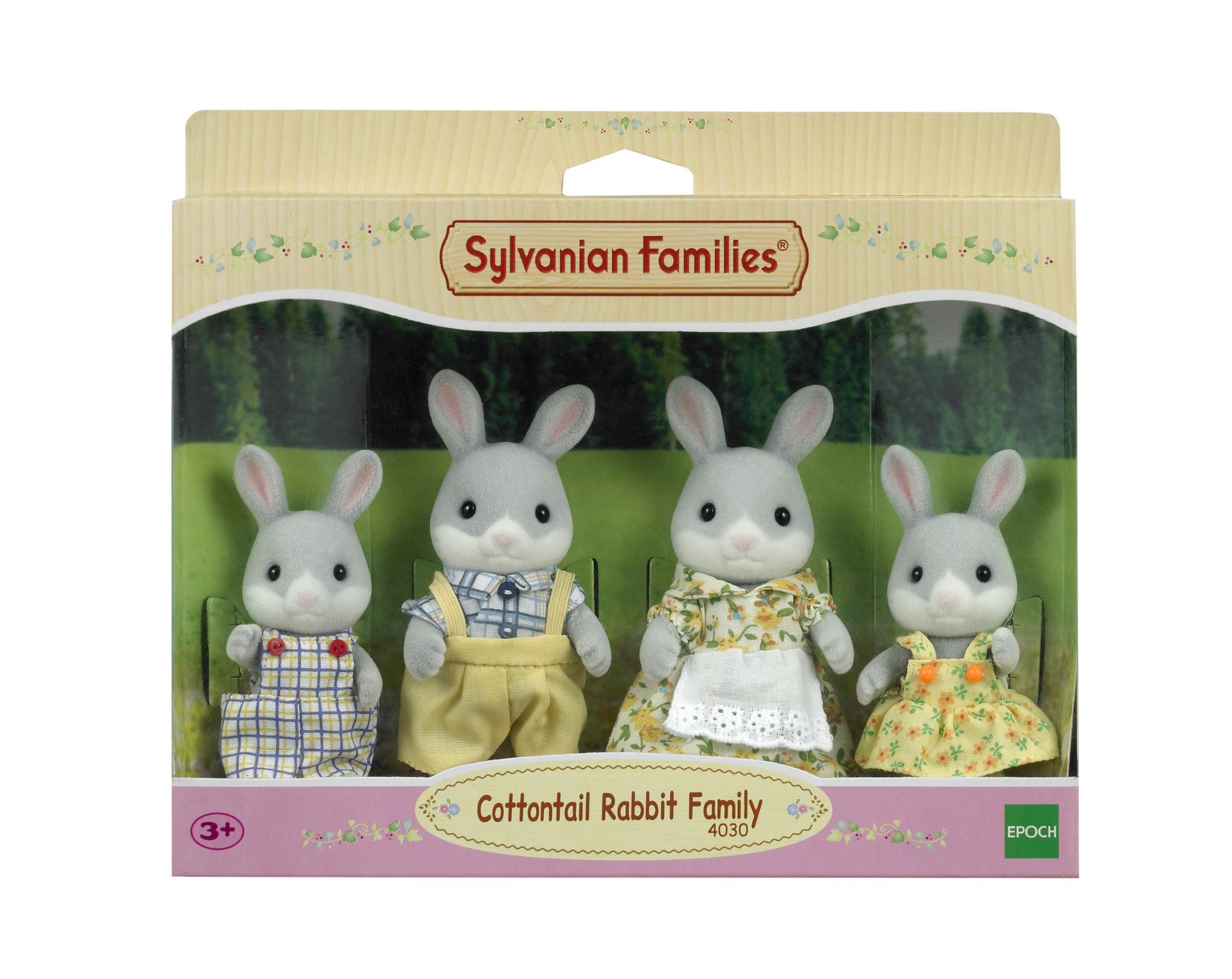 SYLVANIAN FAMILIES Šilkinių triušiukų šeimynėlė
