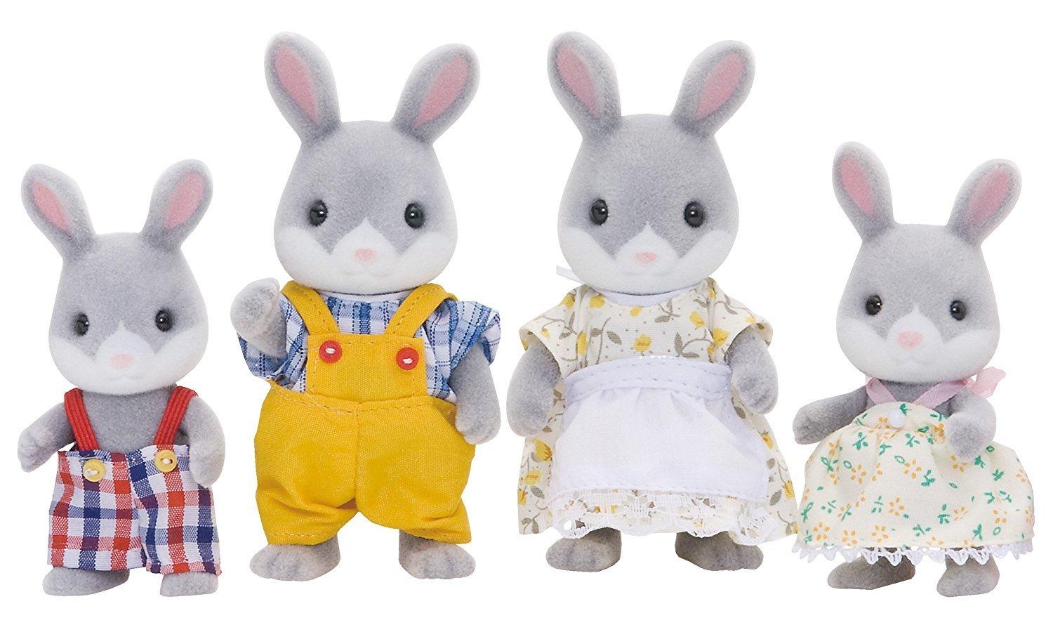 SYLVANIAN FAMILIES Šilkinių triušiukų šeimynėlė