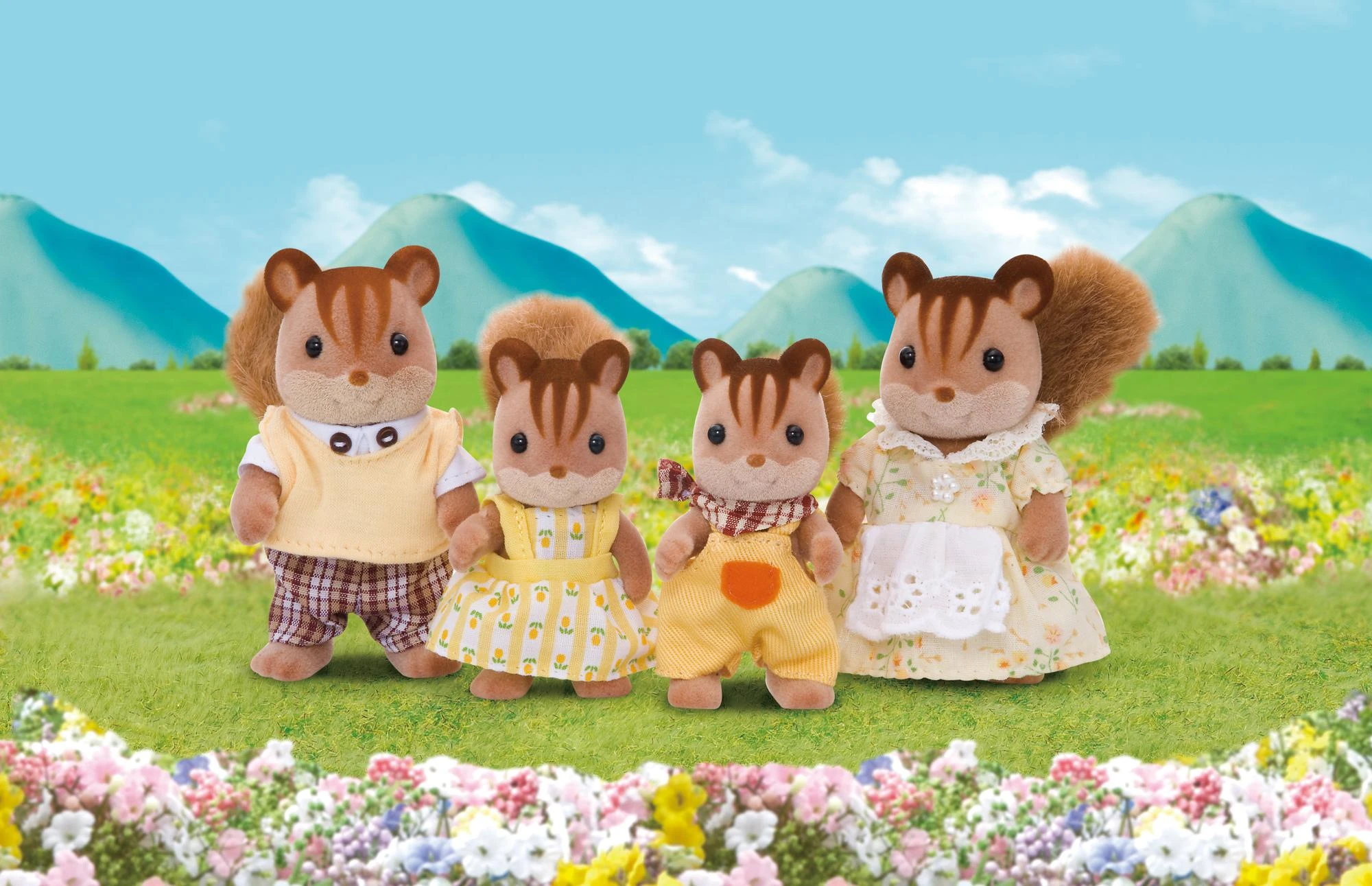 Sylvanian Families Voveraičių šeimynėlė