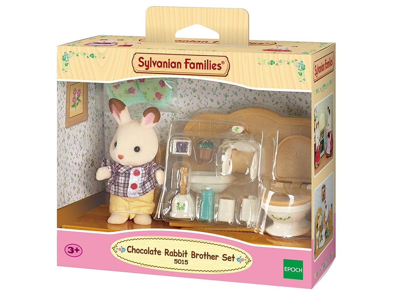Sylvanian Families Triušiukas ir vonios kambarys