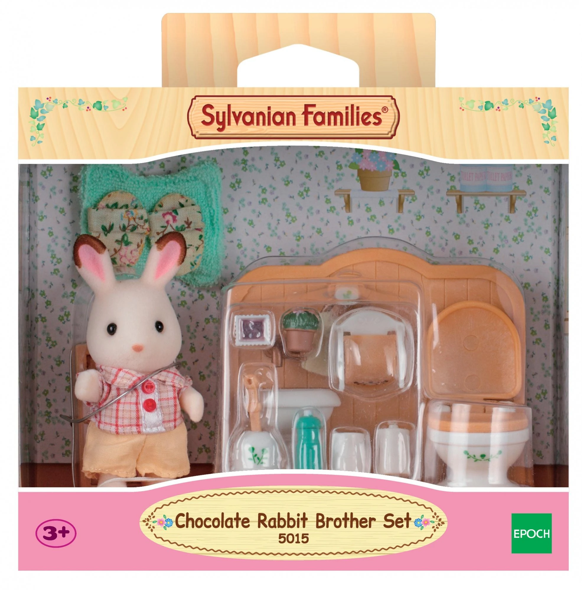 Sylvanian Families Triušiukas ir vonios kambarys